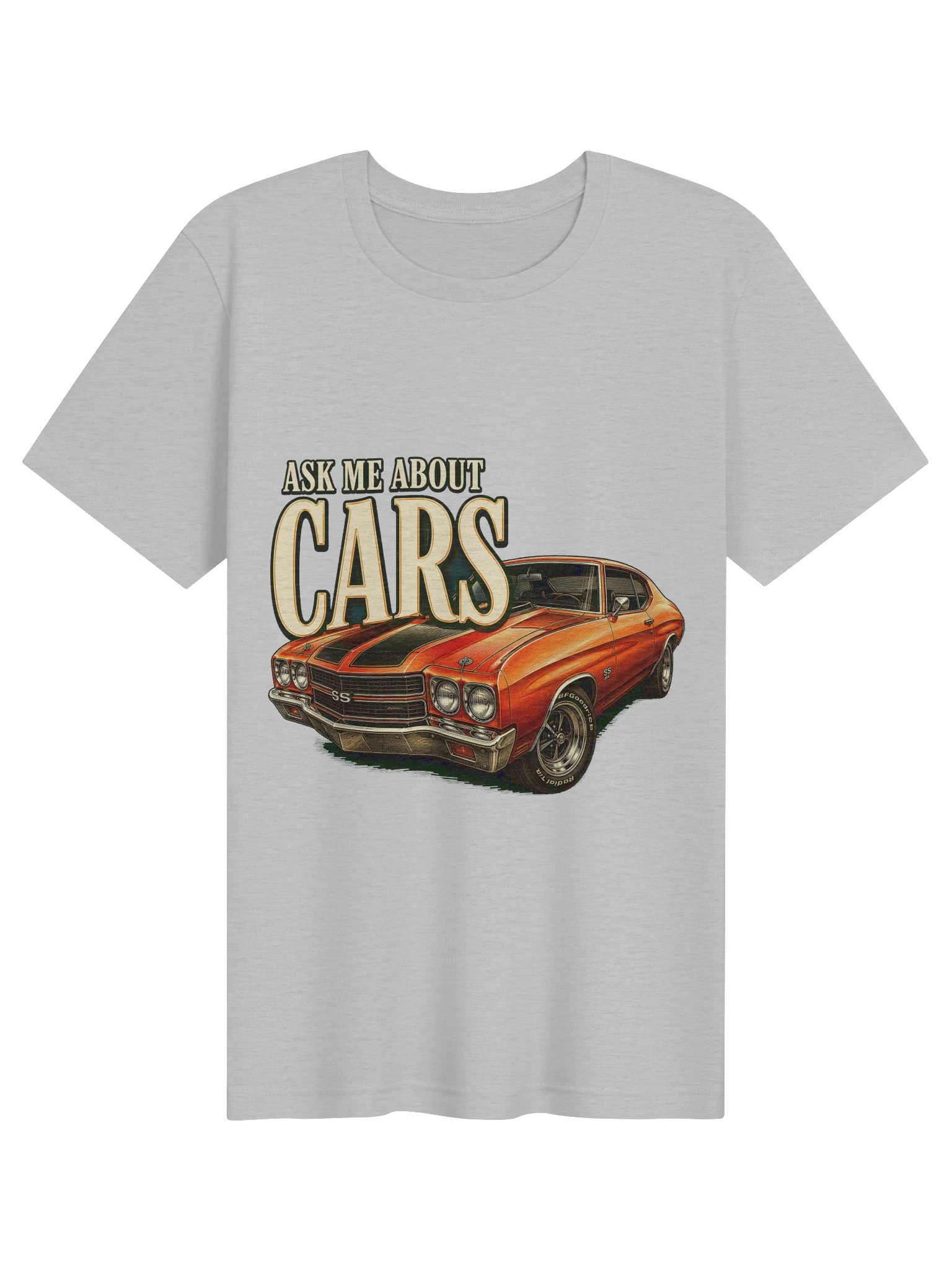 Ask Me About Cars T-Shirt preview from Lolsies