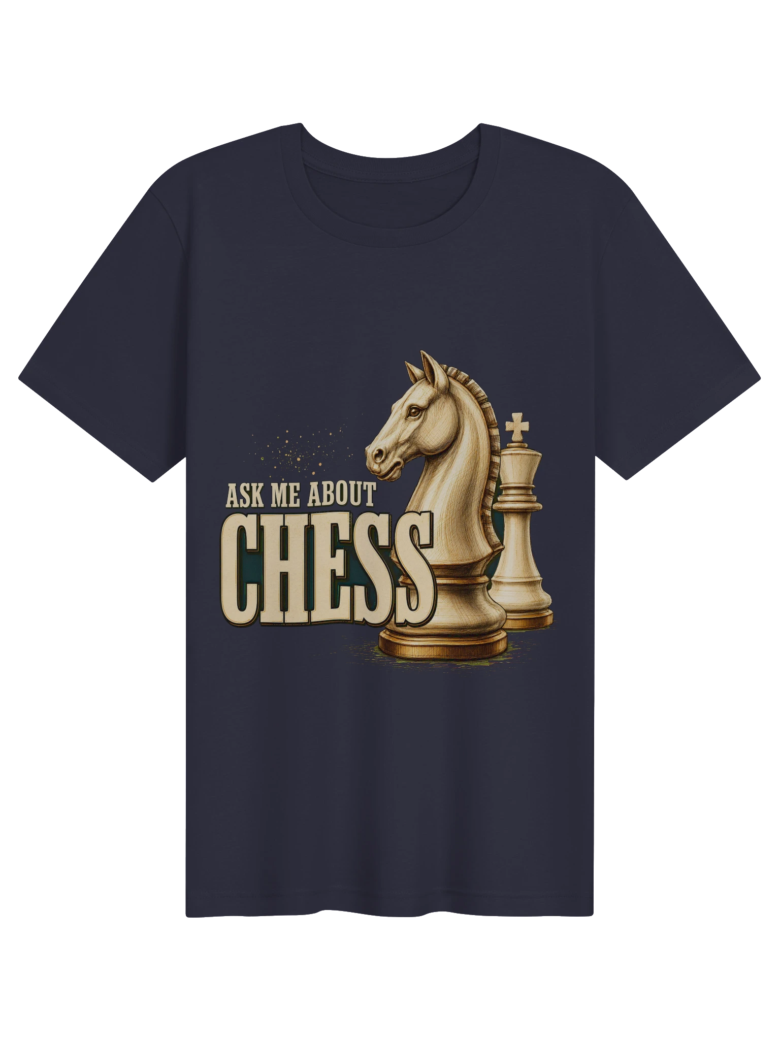 Ask Me About Chess T-Shirt preview from Lolsies
