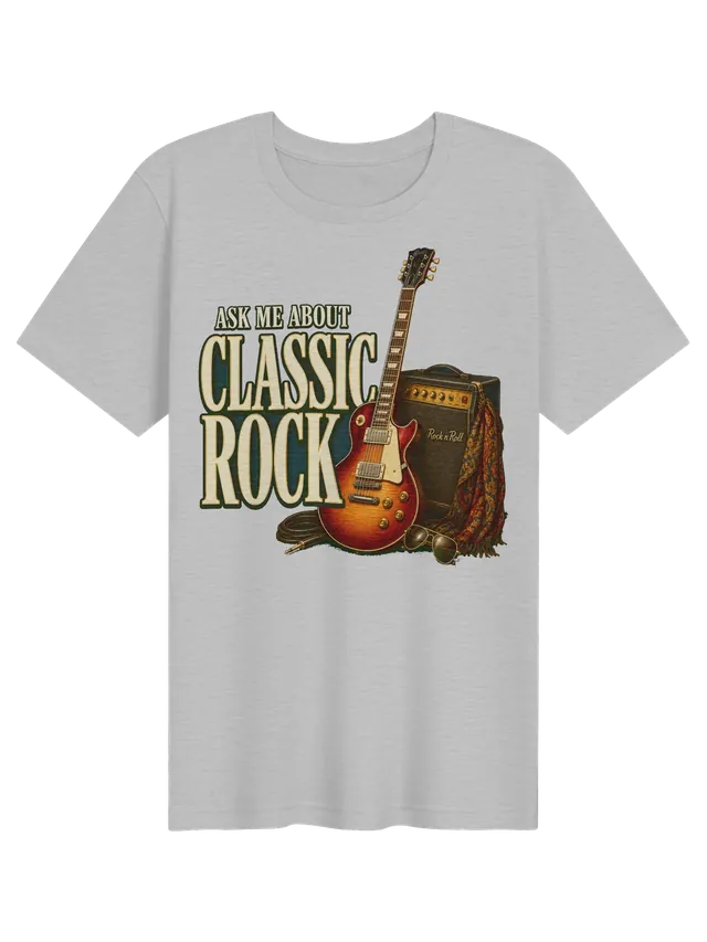 Ask Me About Classic Rock athletic heather preview