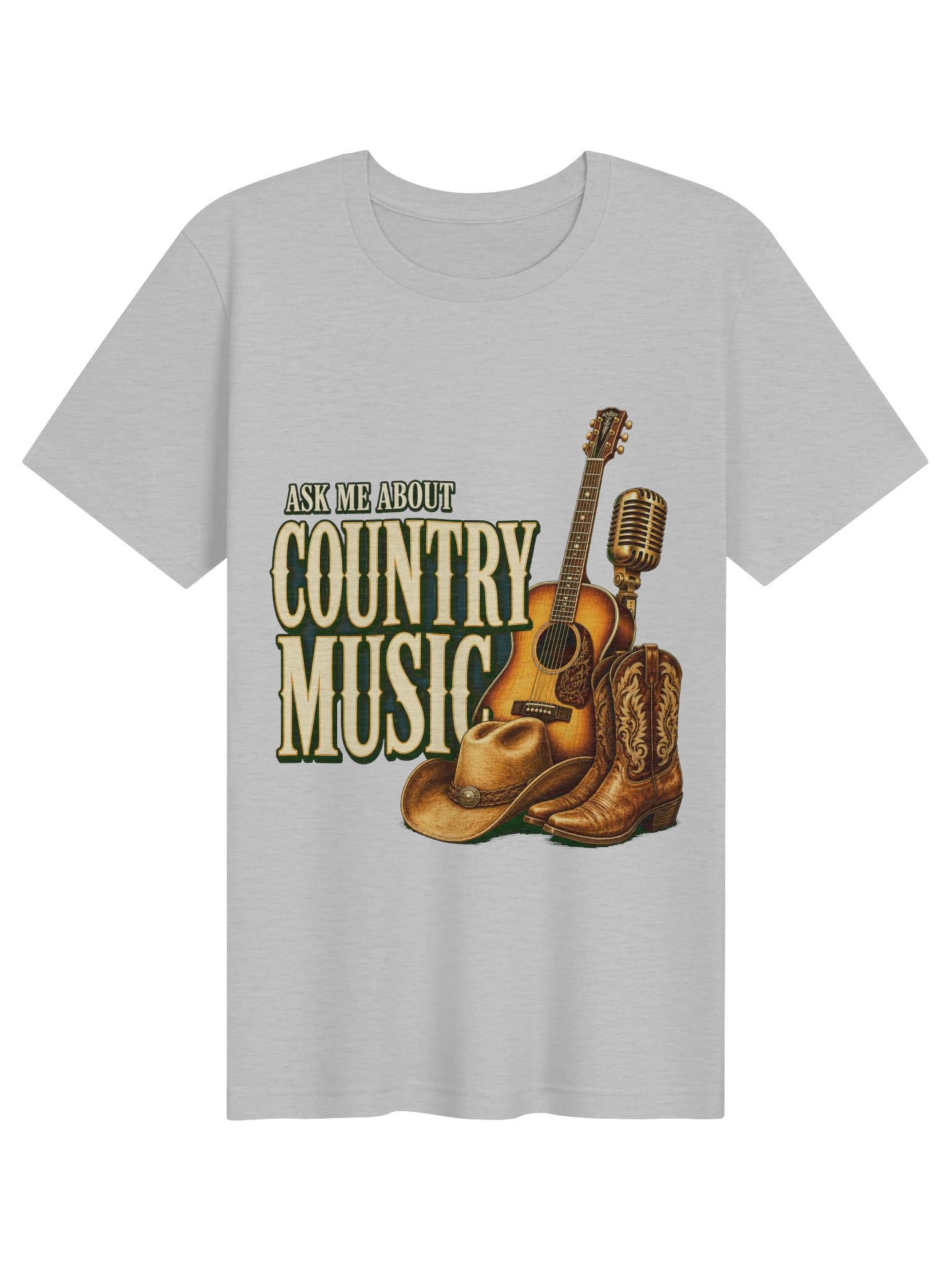 Ask Me About Country Music T-Shirt preview from Lolsies