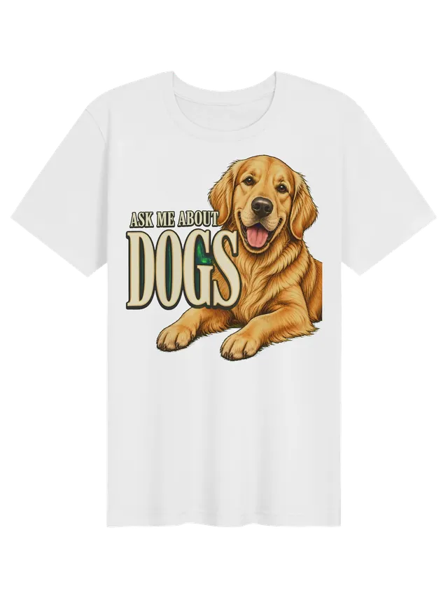Ask Me About Dogs white preview