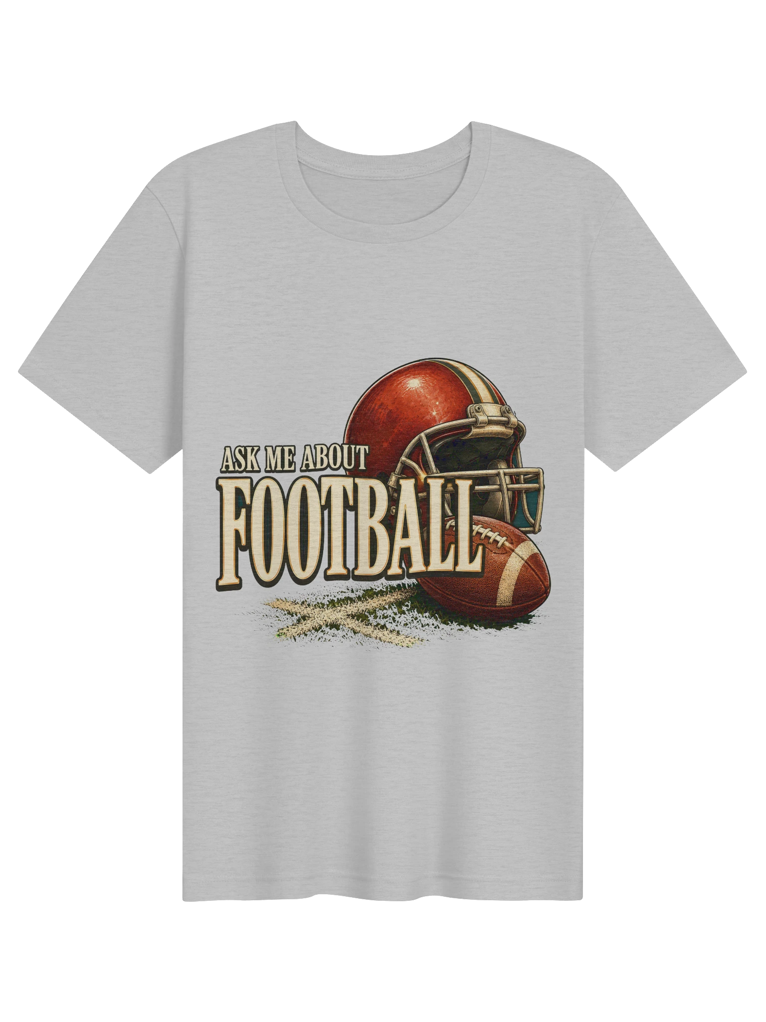 Ask Me About Football T-Shirt preview from Lolsies