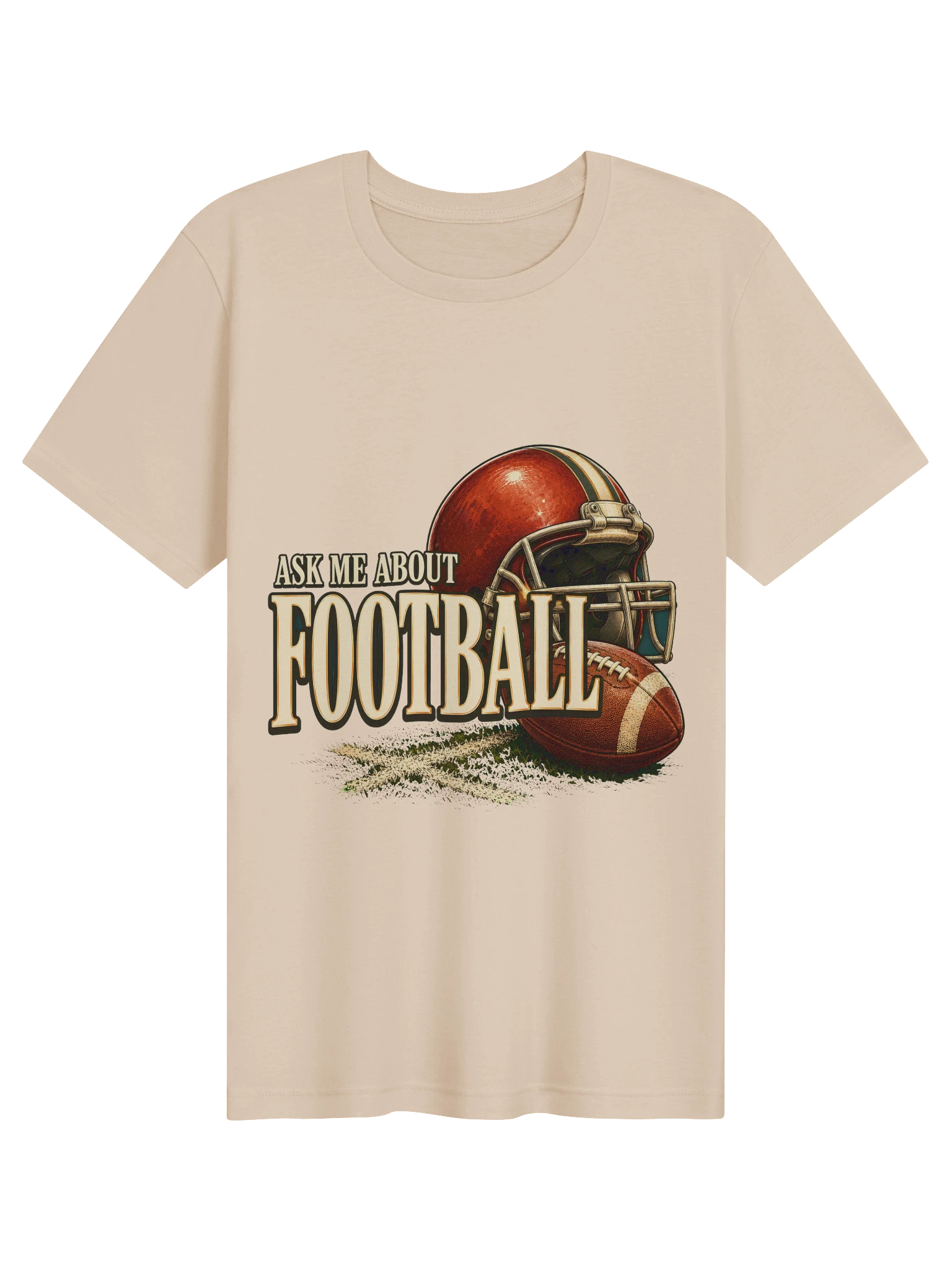 Ask Me About Football T-Shirt preview from Lolsies