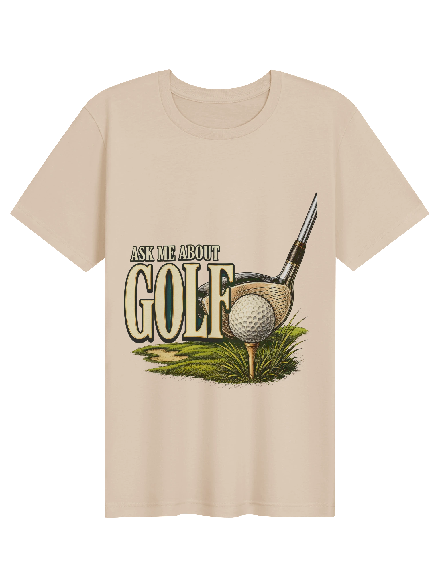 Ask Me About Golf T-Shirt preview from Lolsies