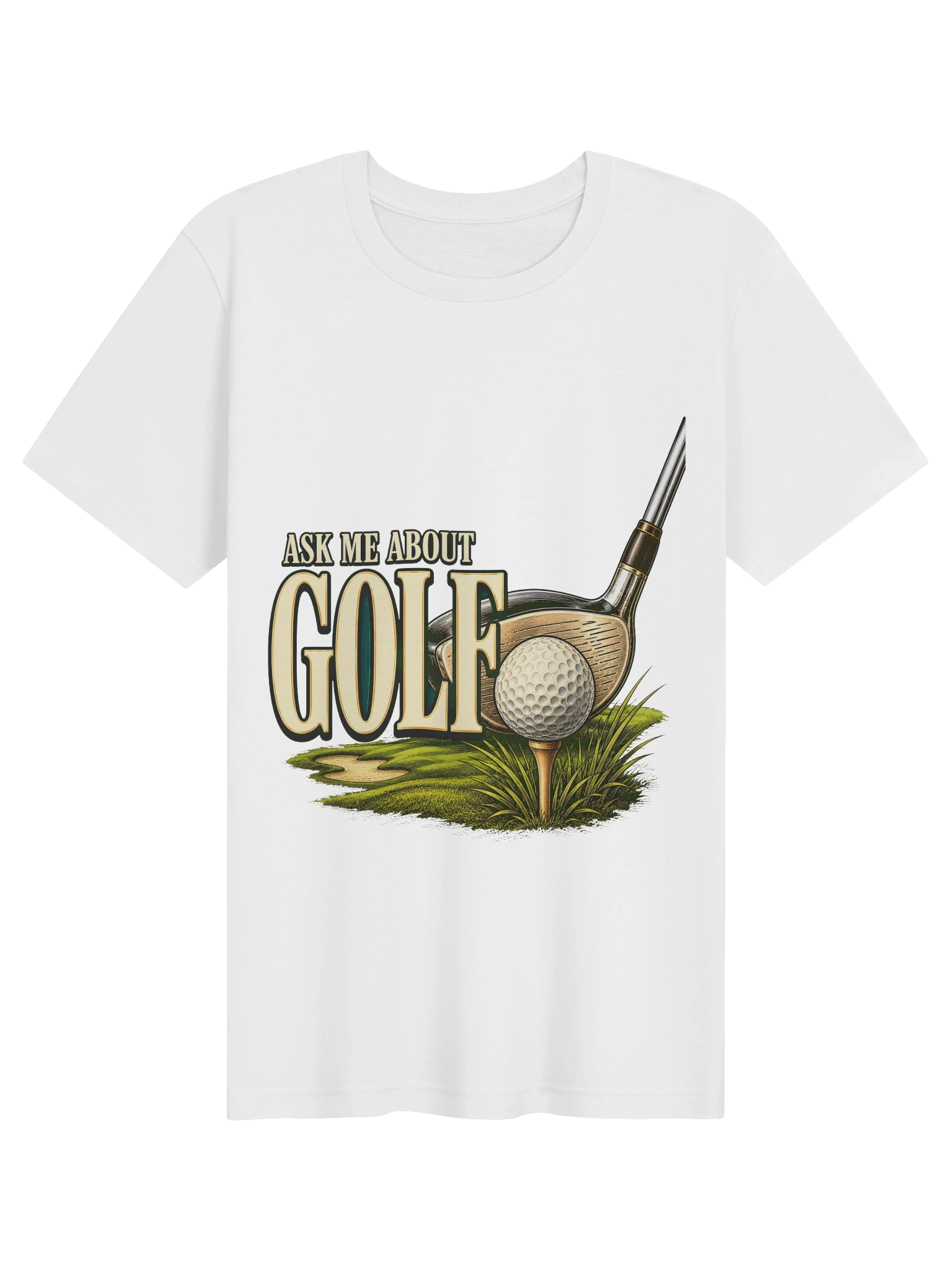 Ask Me About Golf T-Shirt preview from Lolsies