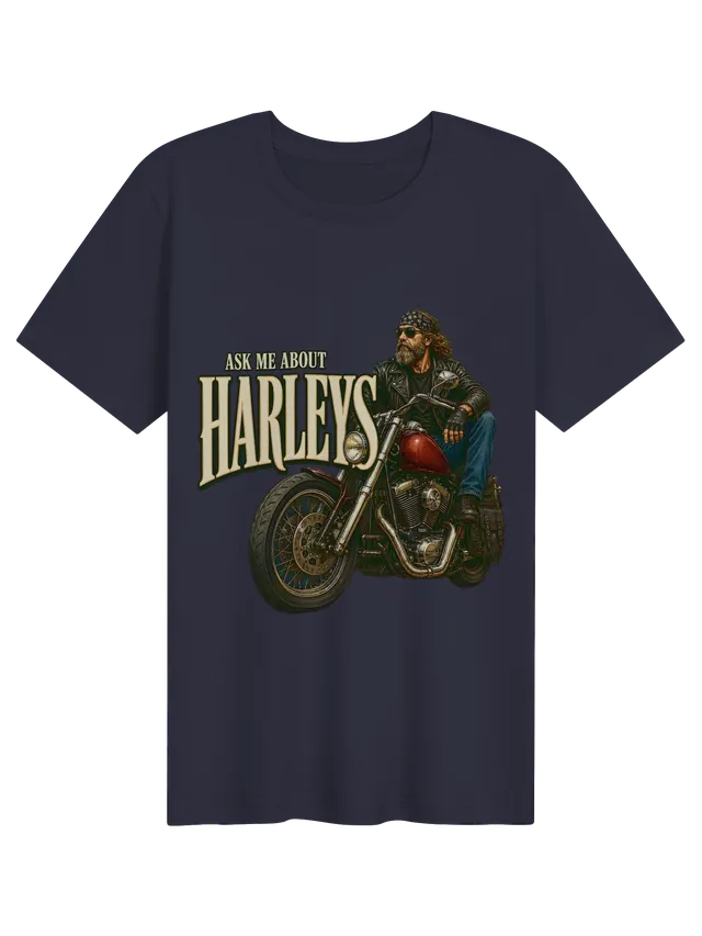 Ask Me About Harleys navy preview
