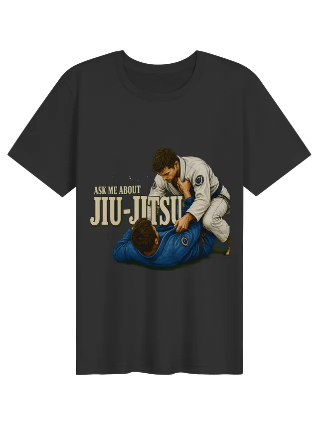Ask Me About Jiu-Jitsu dark grey preview