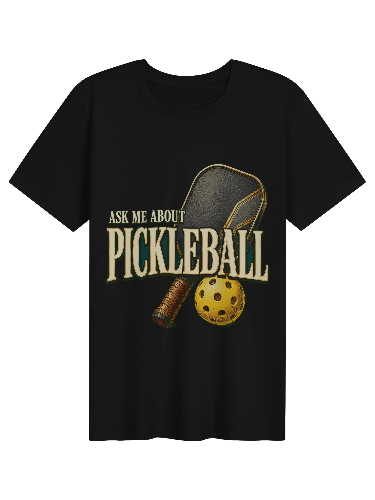 Ask Me About Pickleball T-Shirt preview from Lolsies