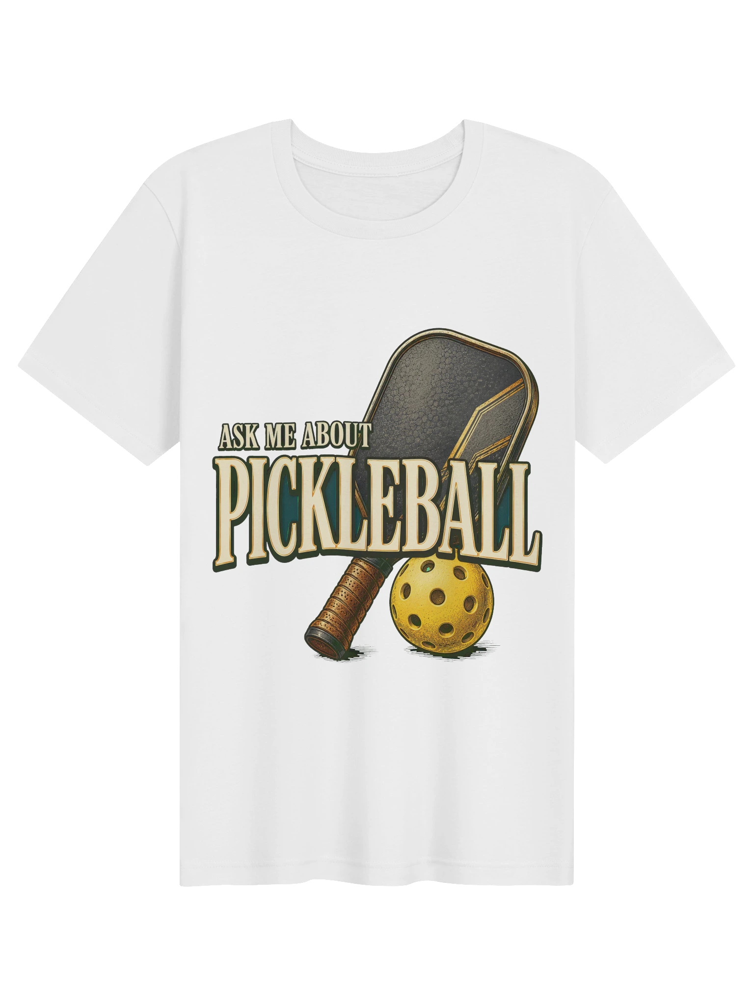 Ask Me About Pickleball T-Shirt preview from Lolsies