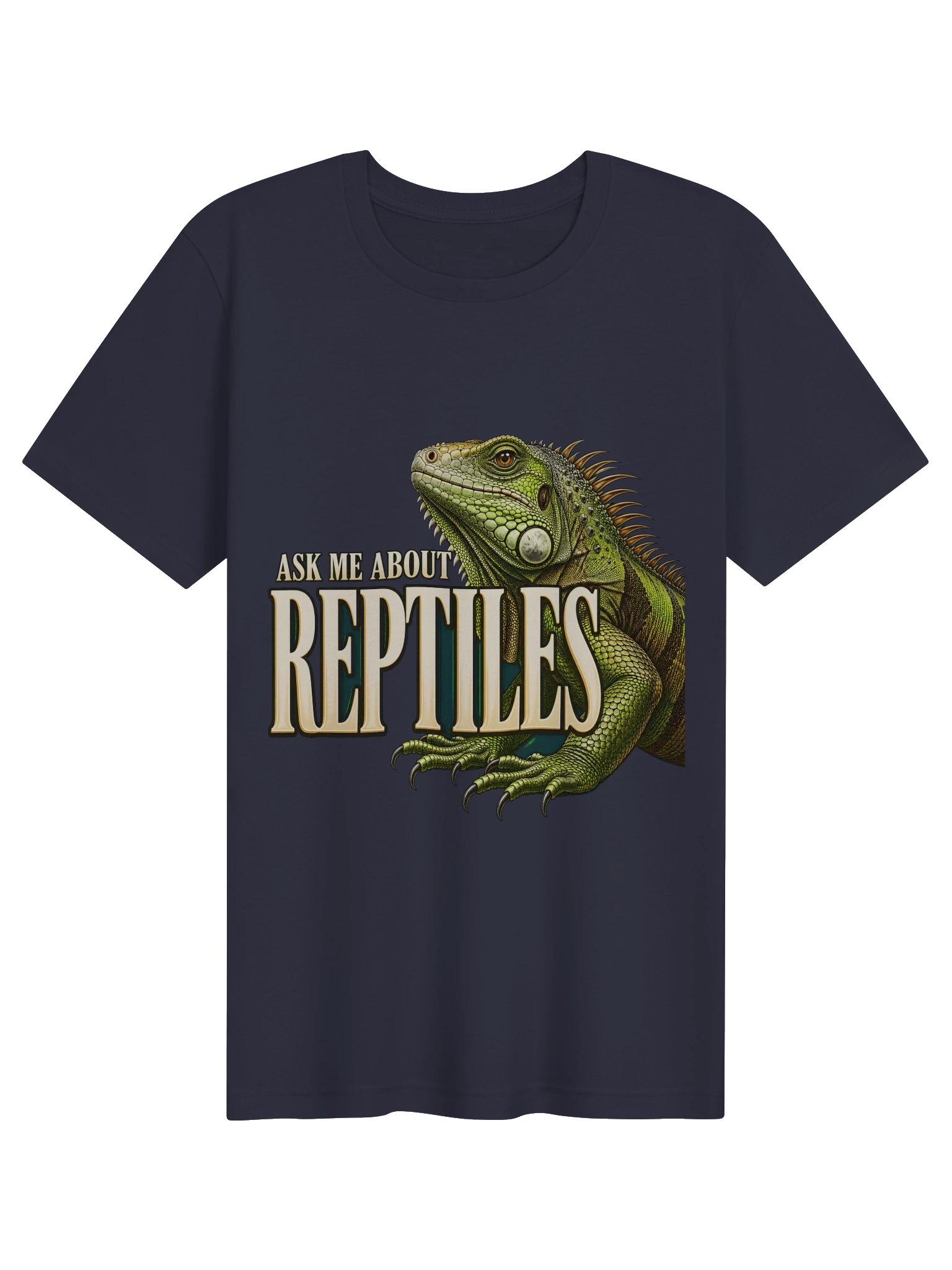 Ask Me About Reptiles T-Shirt preview from Lolsies