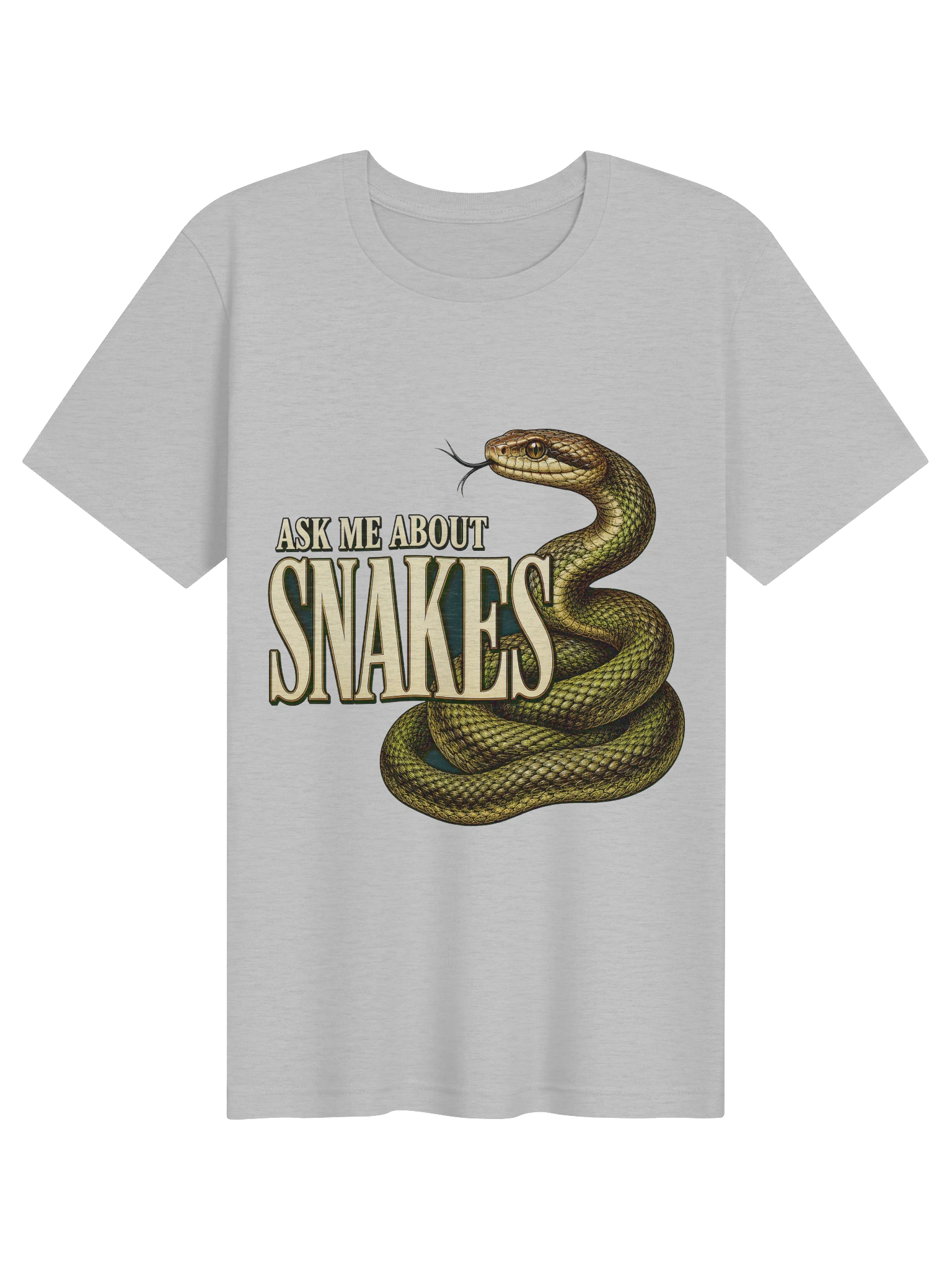 Ask Me About Snakes T-Shirt preview from Lolsies