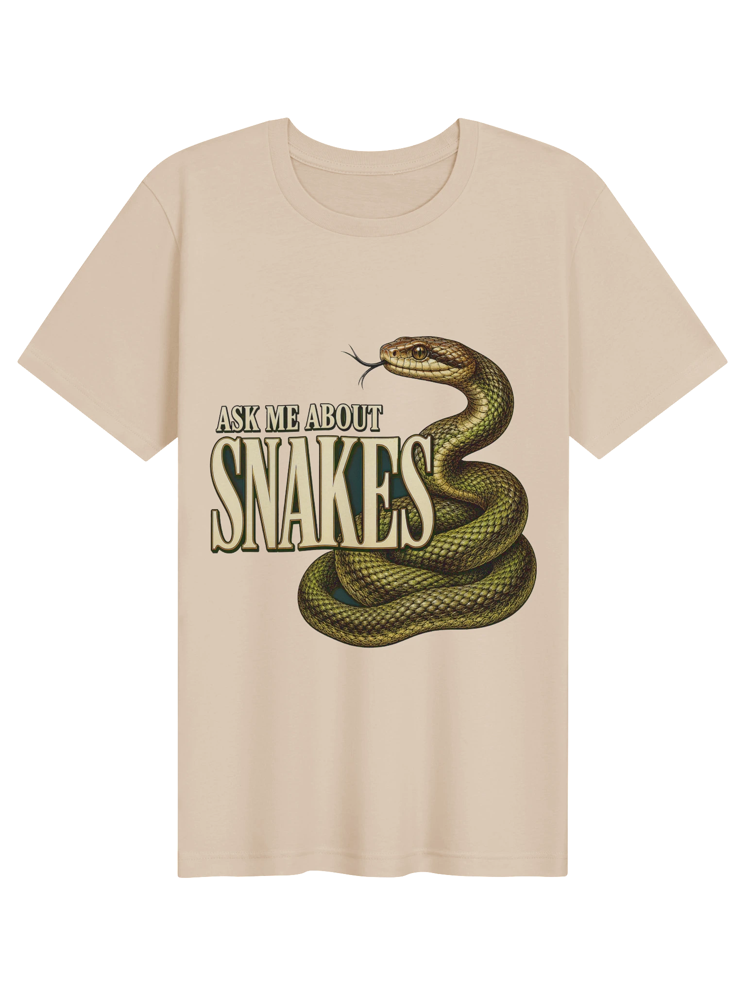 Ask Me About Snakes T-Shirt preview from Lolsies