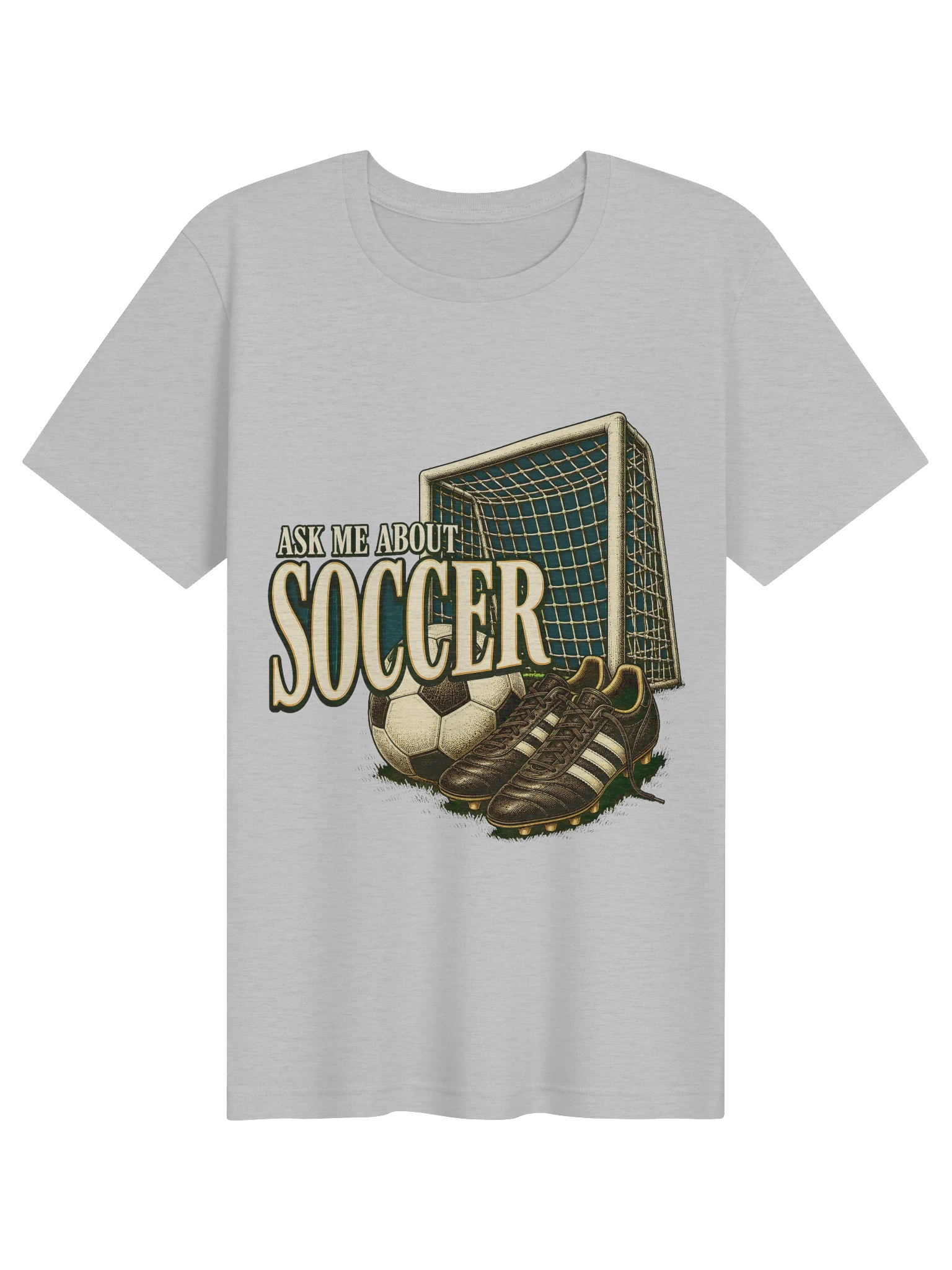 Ask Me About Soccer T-Shirt preview from Lolsies