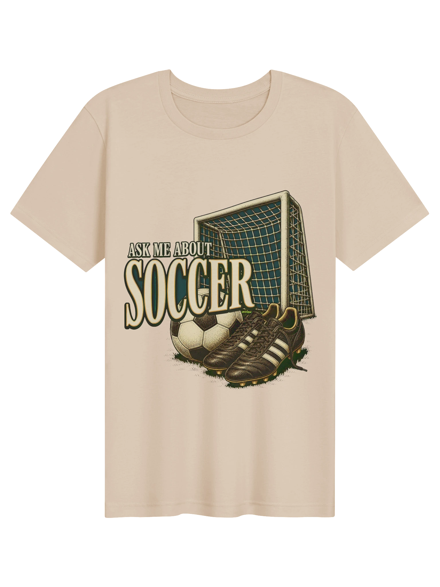 Ask Me About Soccer T-Shirt preview from Lolsies