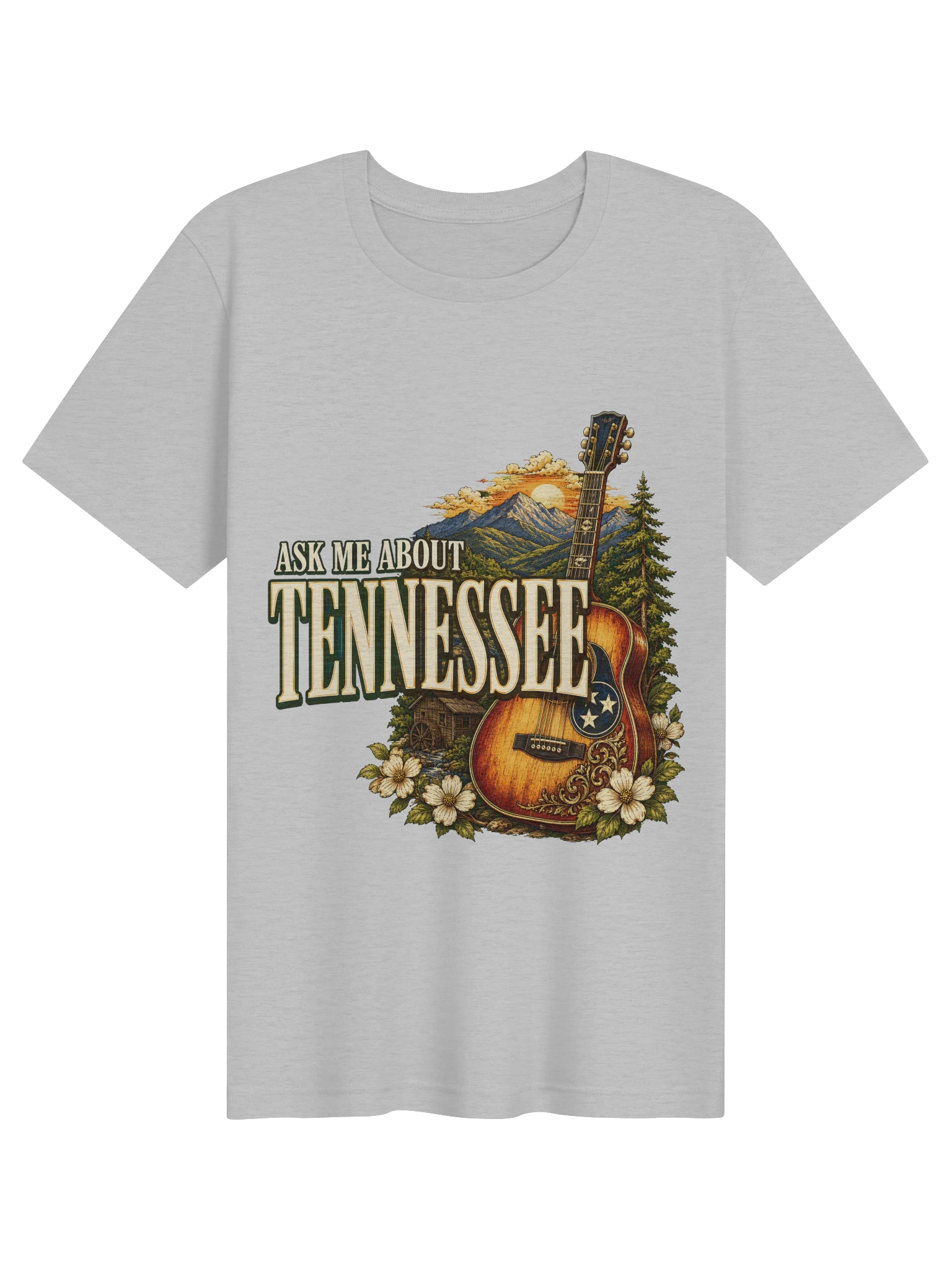 Ask Me About Tennessee T-Shirt preview from Lolsies