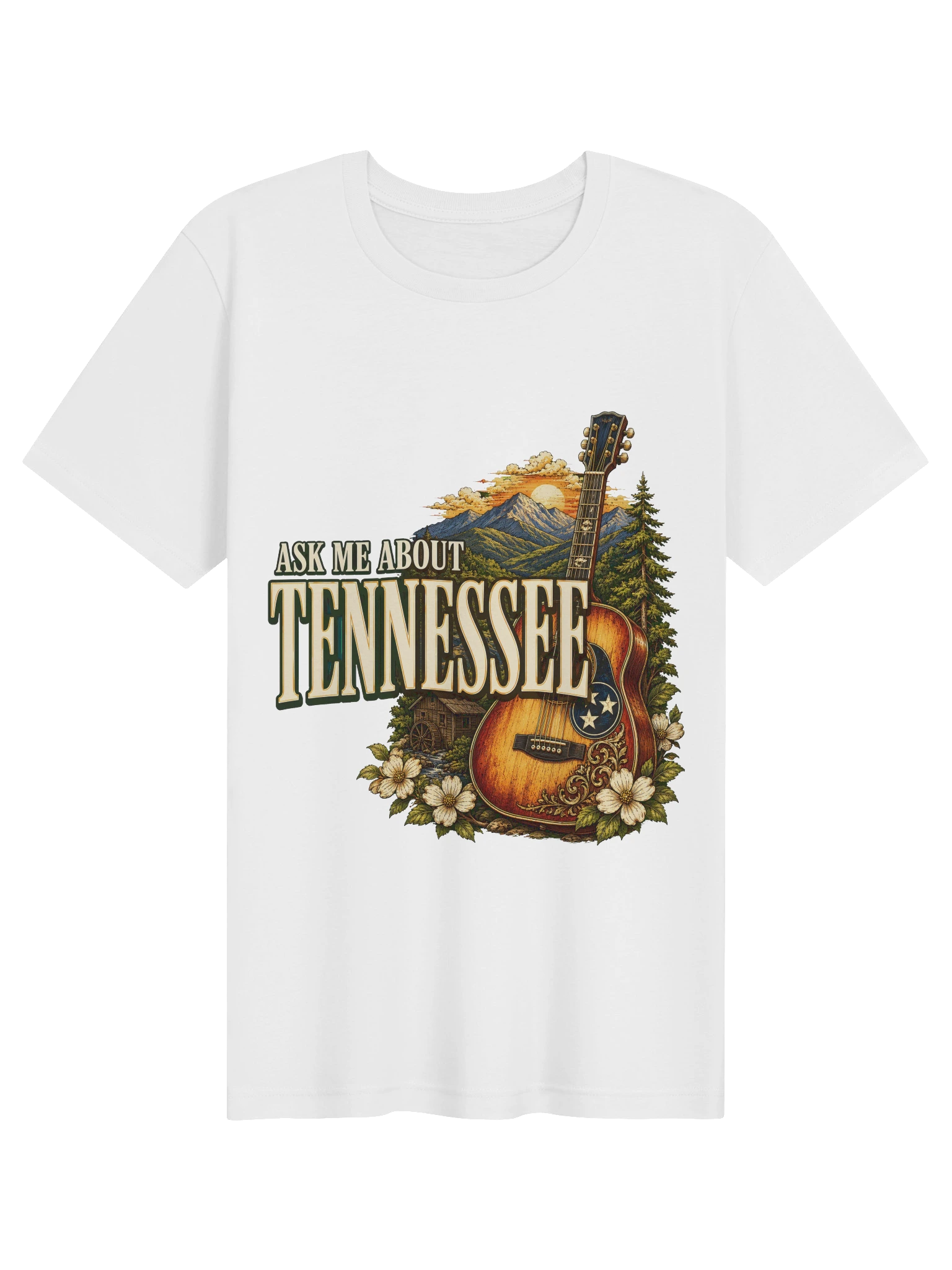 Ask Me About Tennessee T-Shirt preview from Lolsies