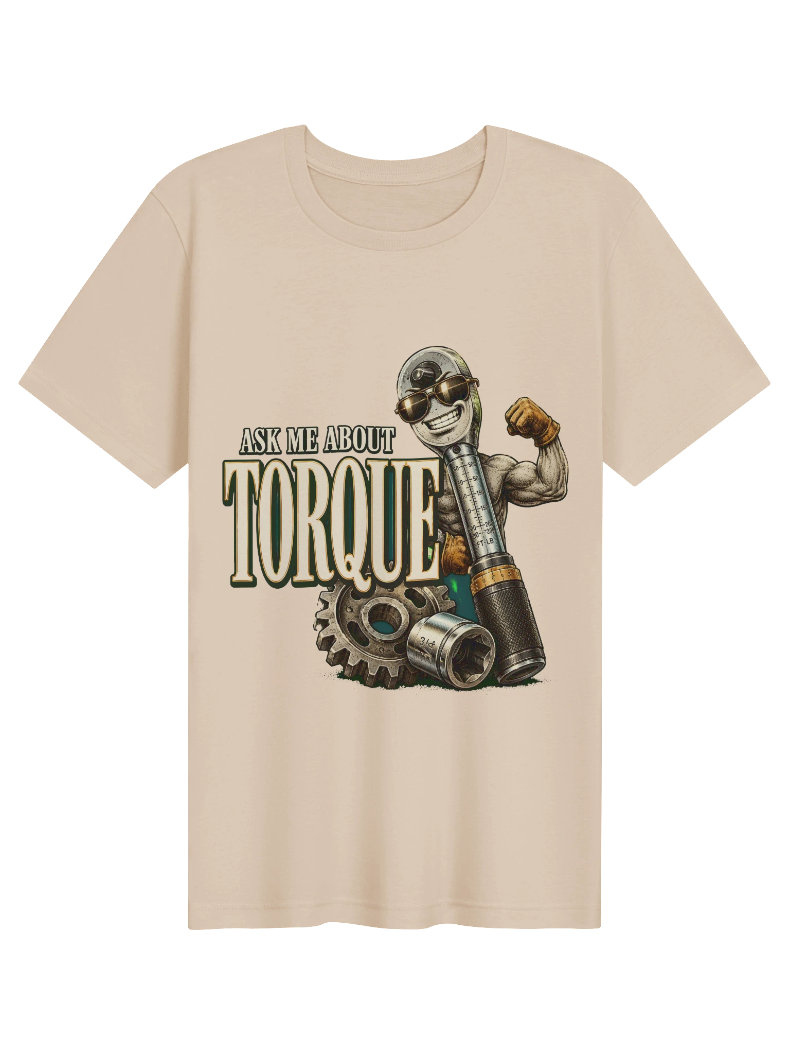 Ask Me About Torque T-Shirt preview from Lolsies