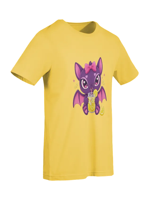 Bat Drinking Lemonade yellow preview