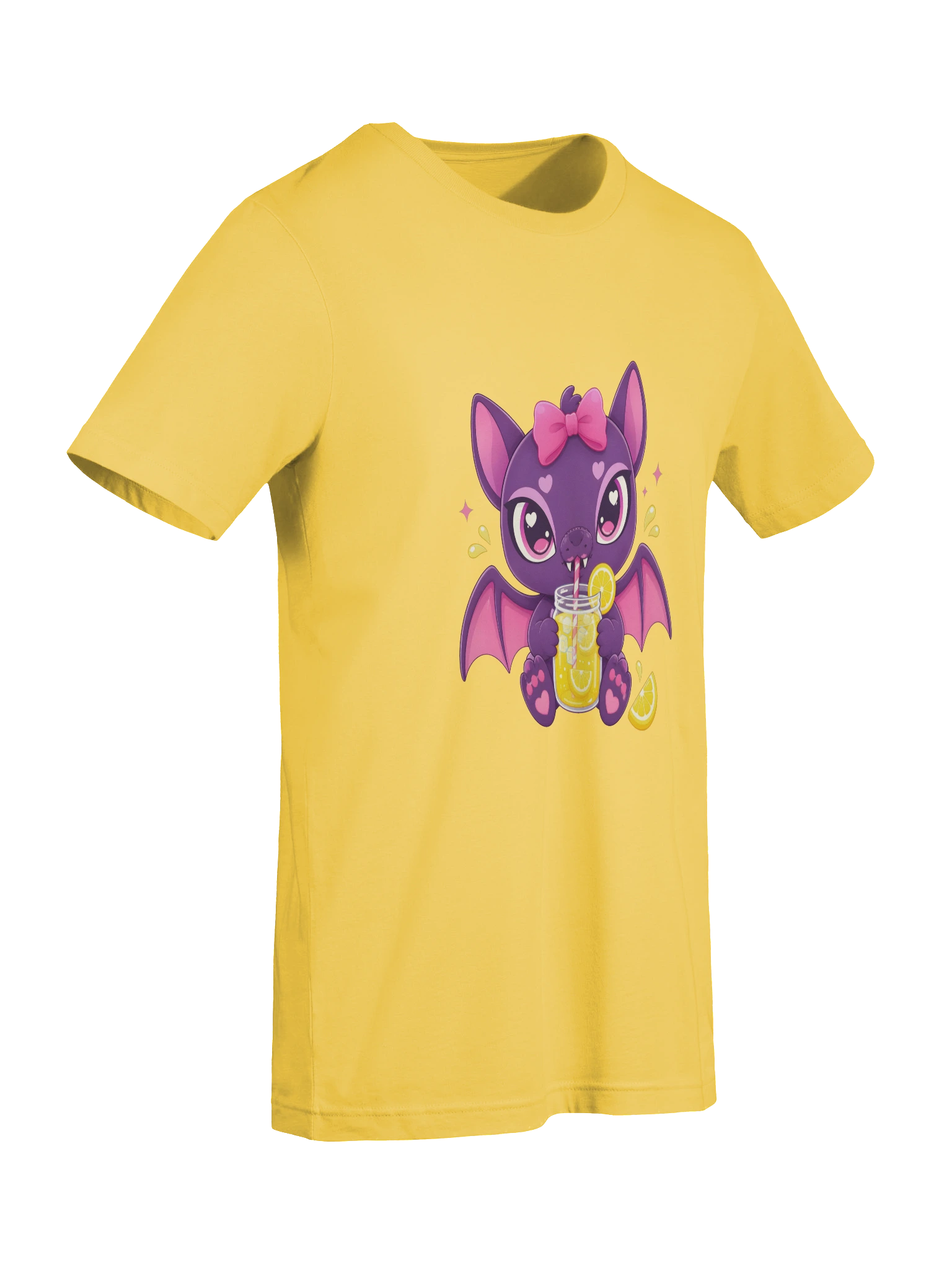 Bat Drinking Lemonade yellow preview