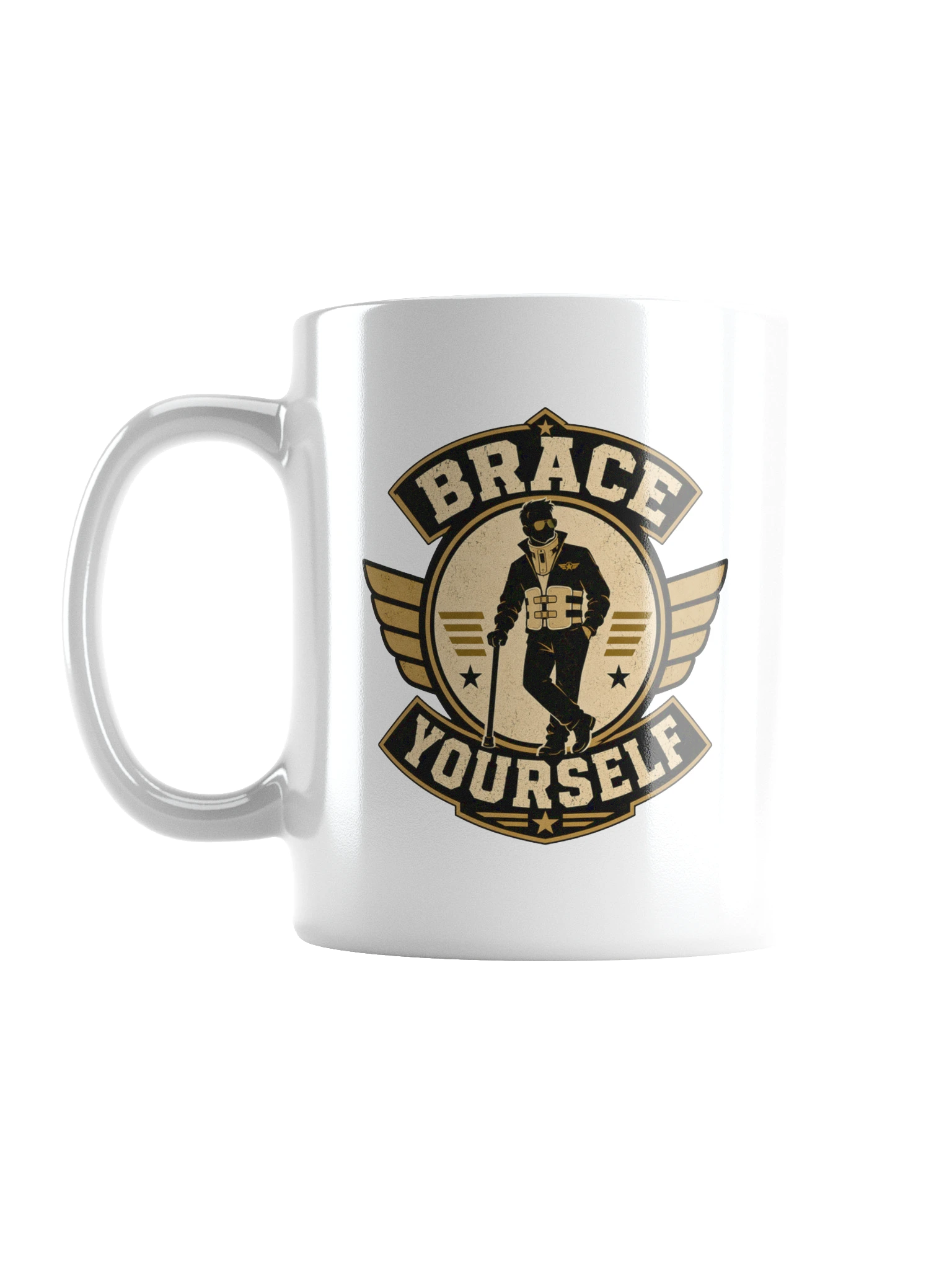 Brace Yourself mug preview