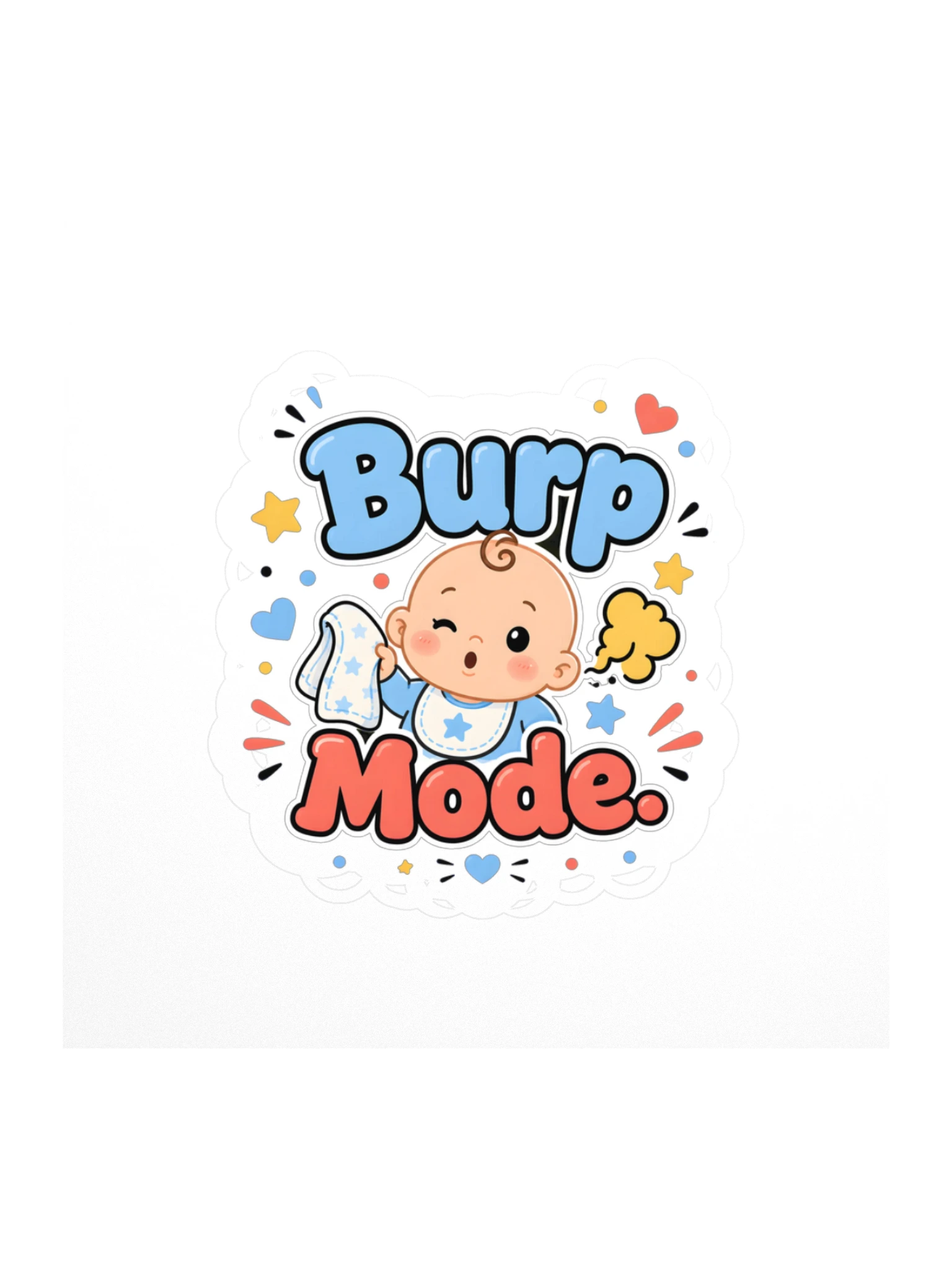 Burp Mode sticker preview