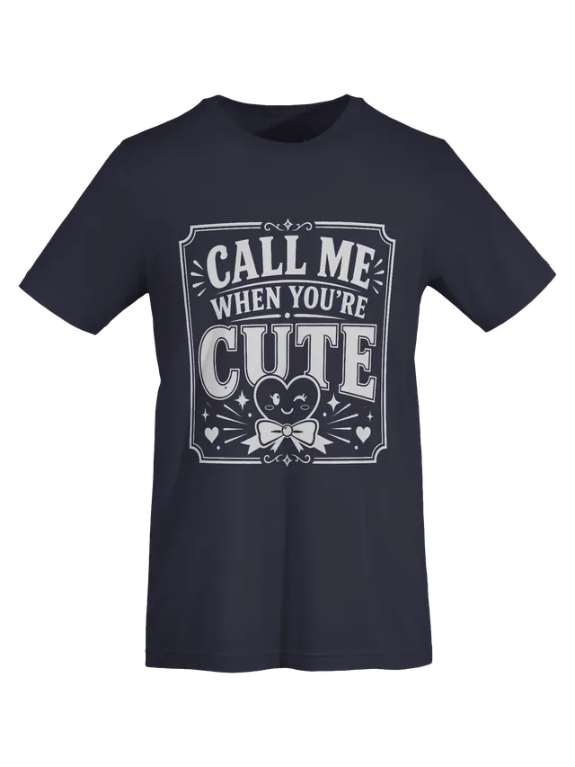 Call Me When You're Cute navy preview