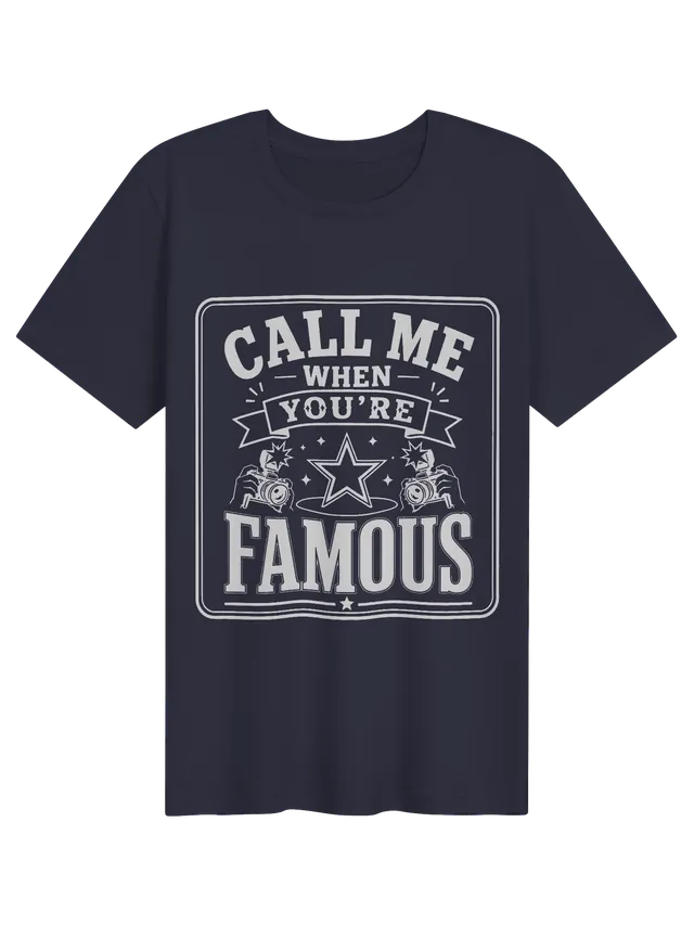 Call Me When You're Famous navy preview