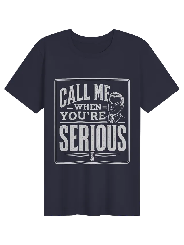Call Me When You're Serious navy preview