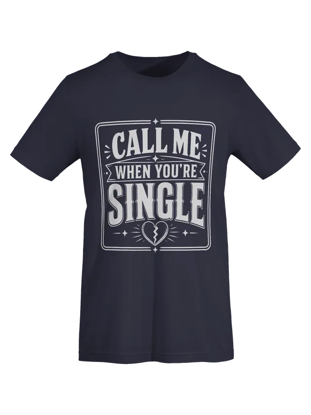 Call Me When You're Single navy preview