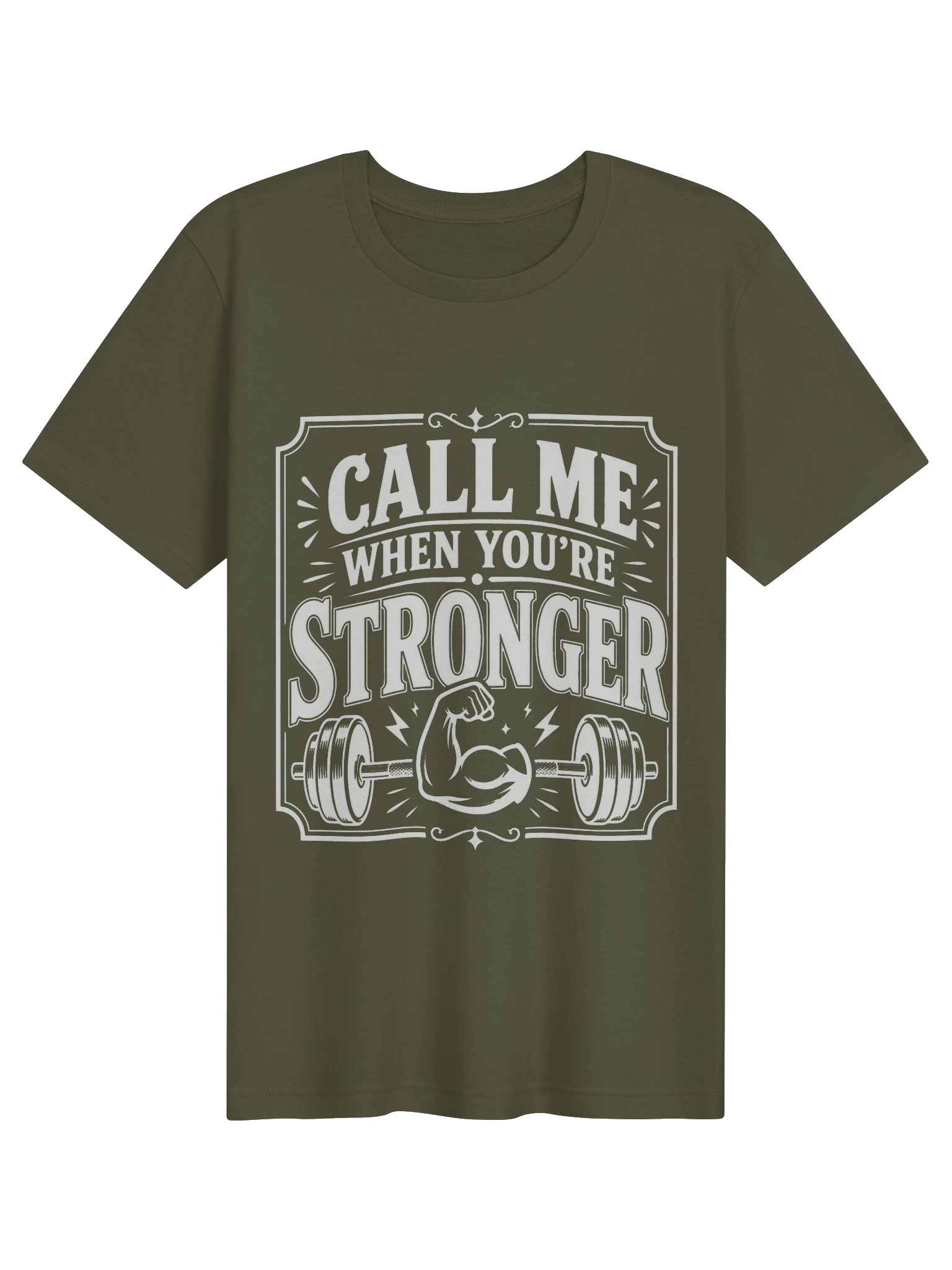 Call Me When You're Stronger T-Shirt preview from Lolsies