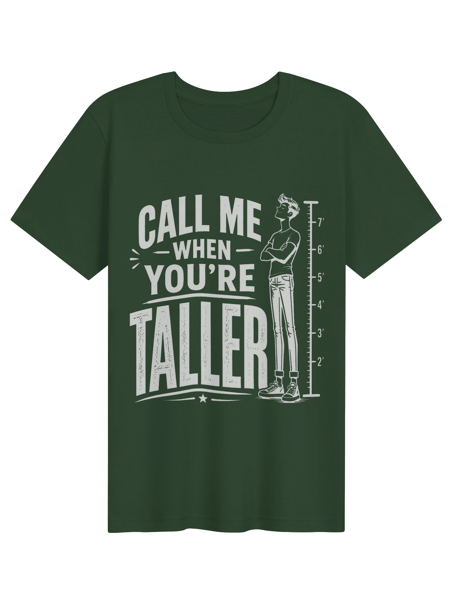 Call Me When You're Taller T-Shirt preview from Lolsies