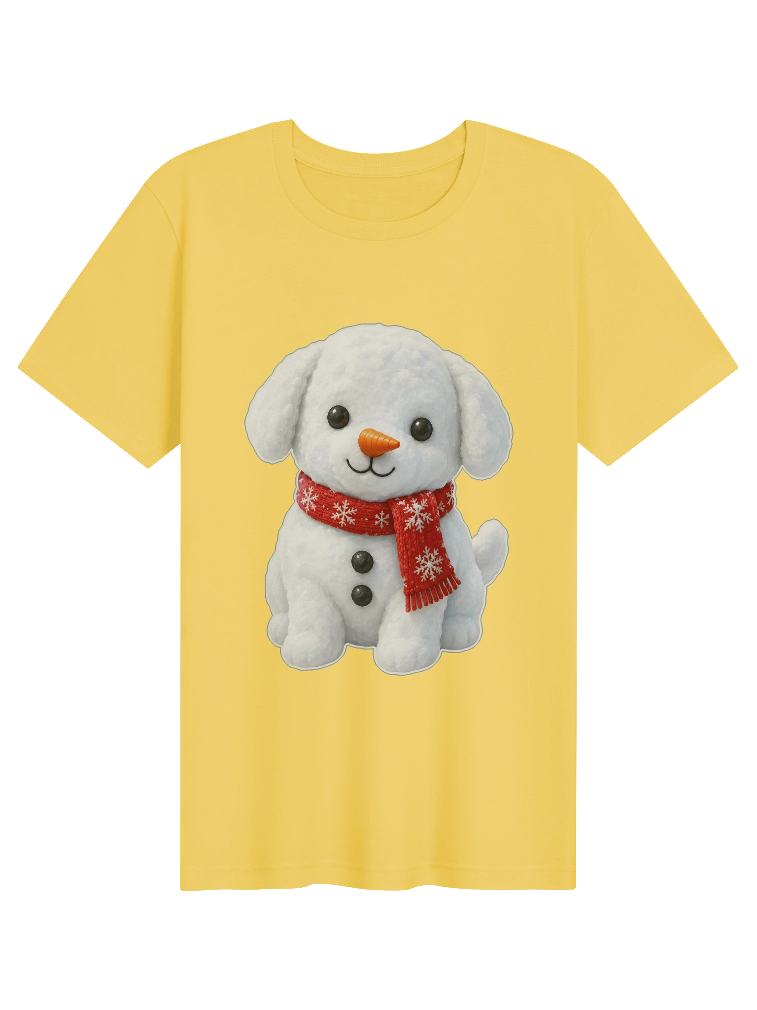 Cutie Snow Dog T-Shirt preview from Lolsies