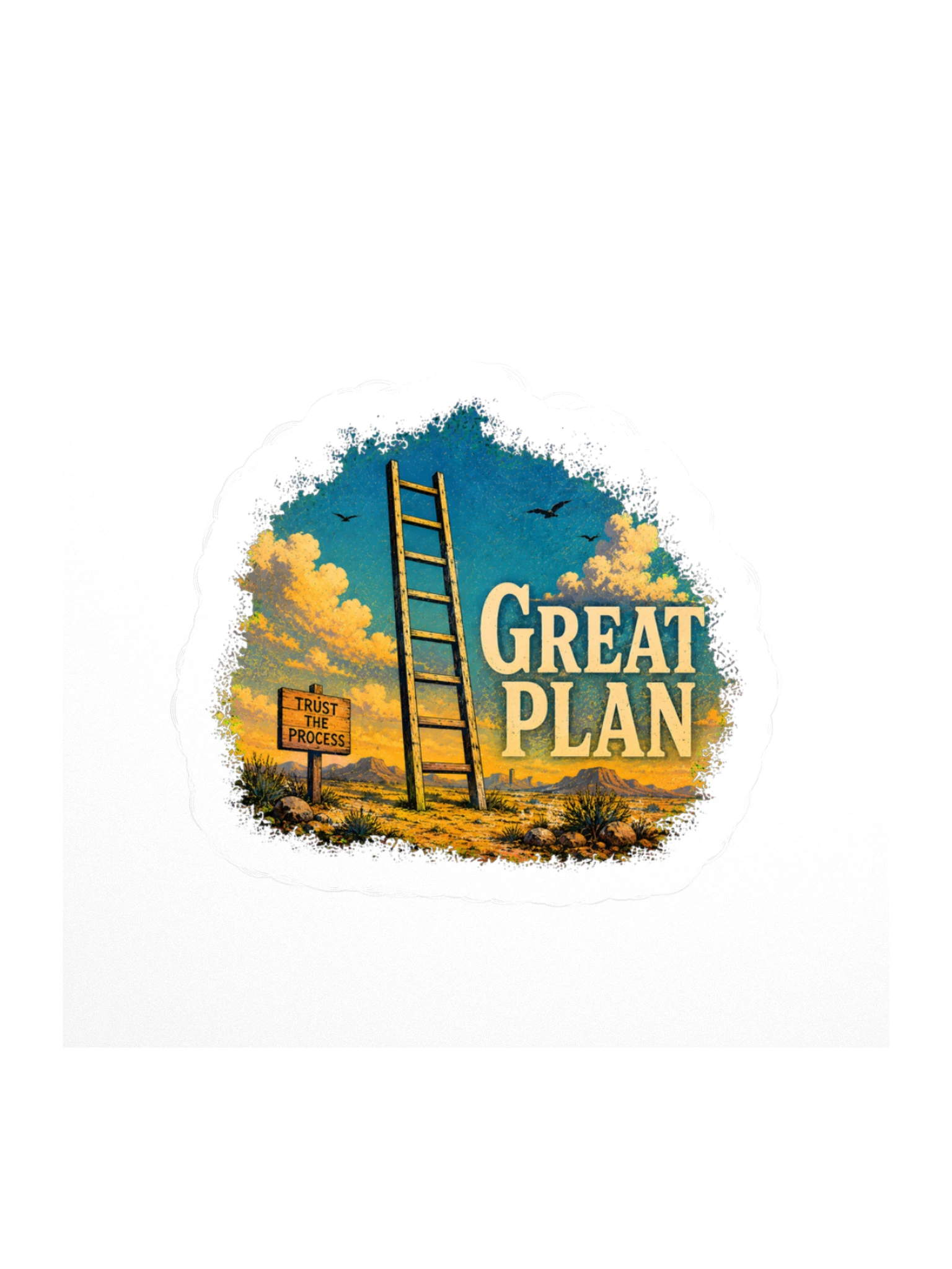 Great Plan sticker preview