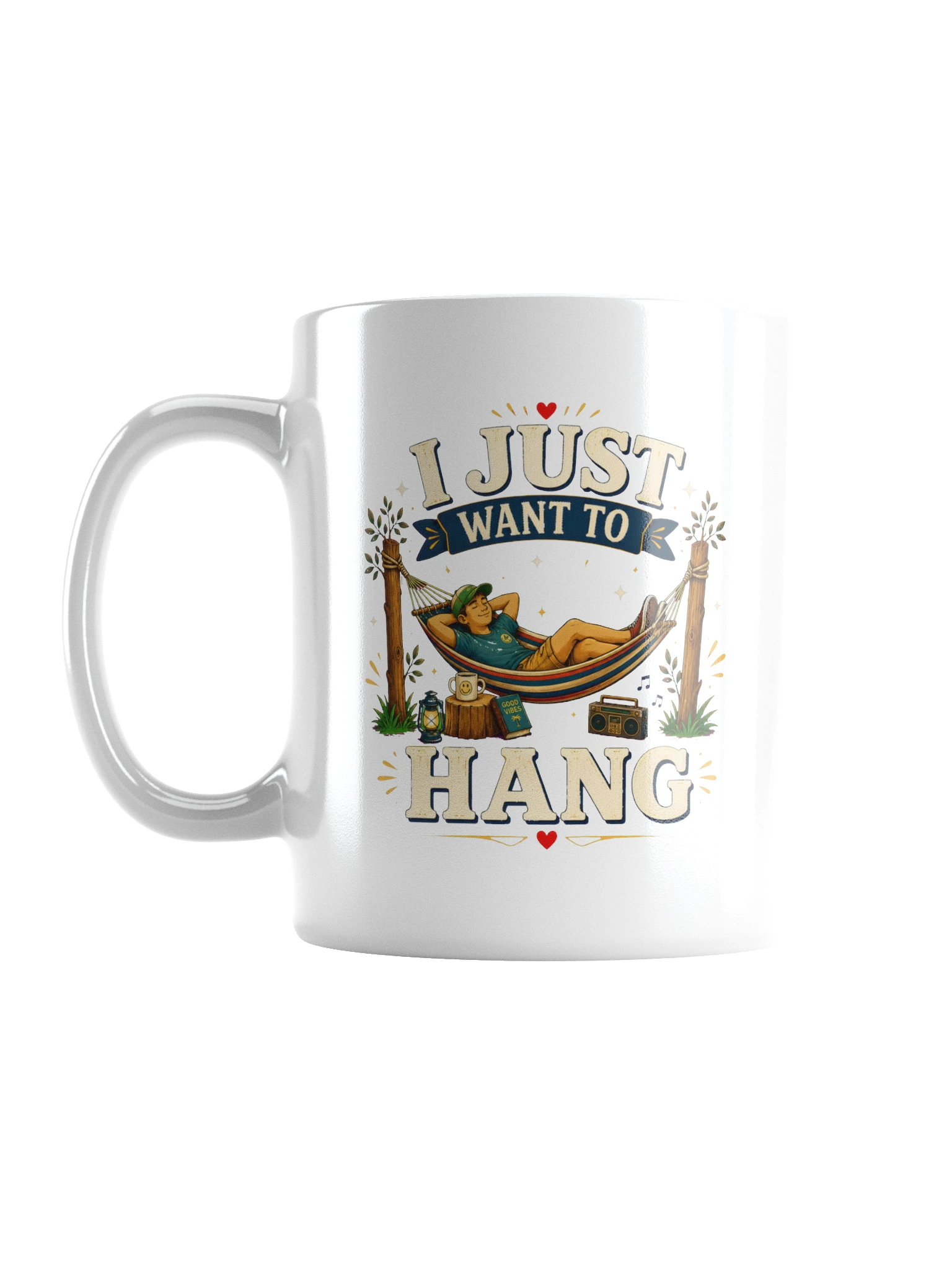 I Just Want To Hang mug preview