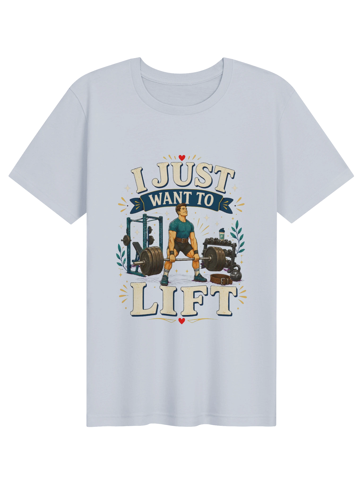 I Just Want To Lift light blue preview