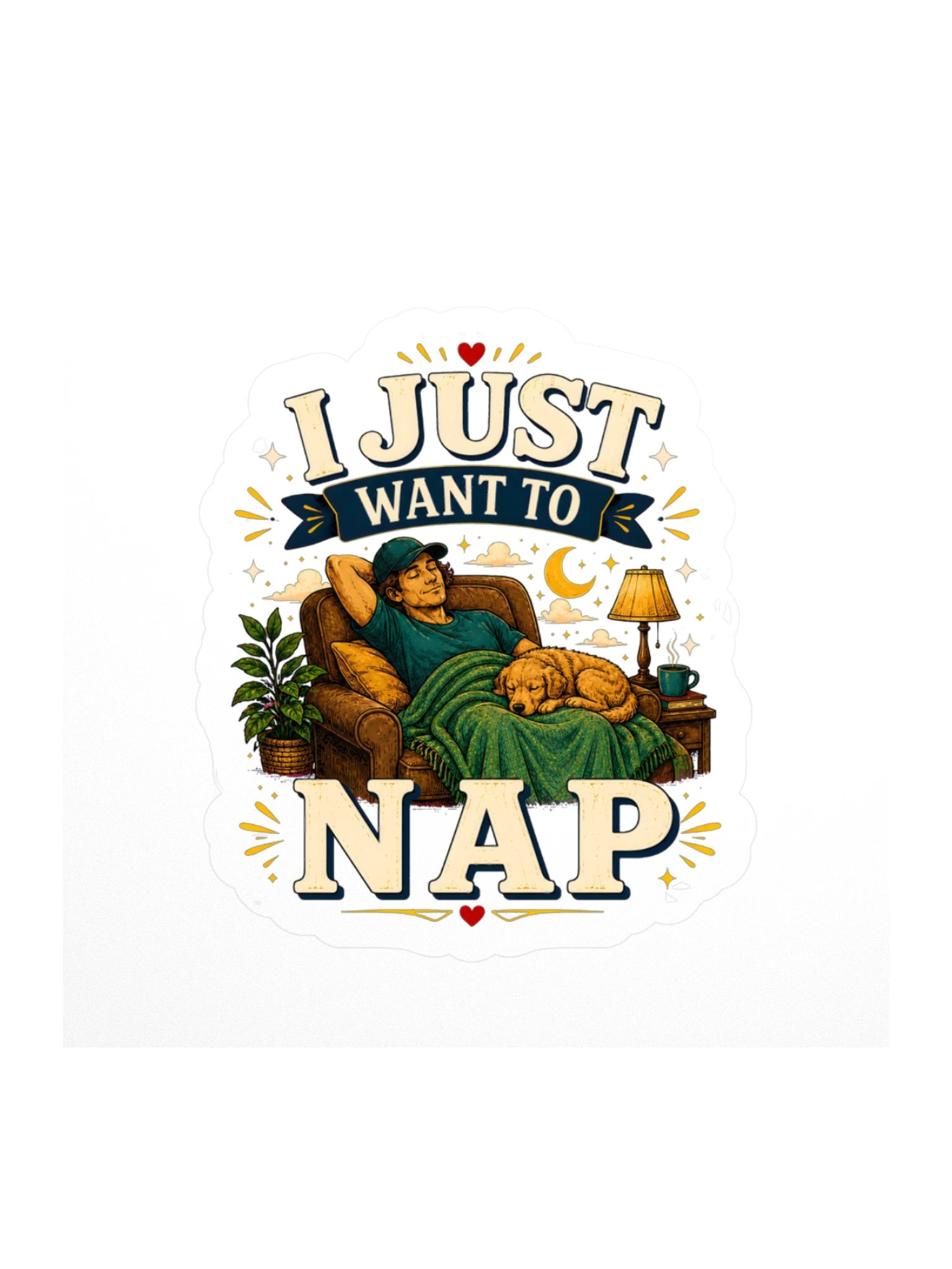 I Just Want To Nap sticker preview