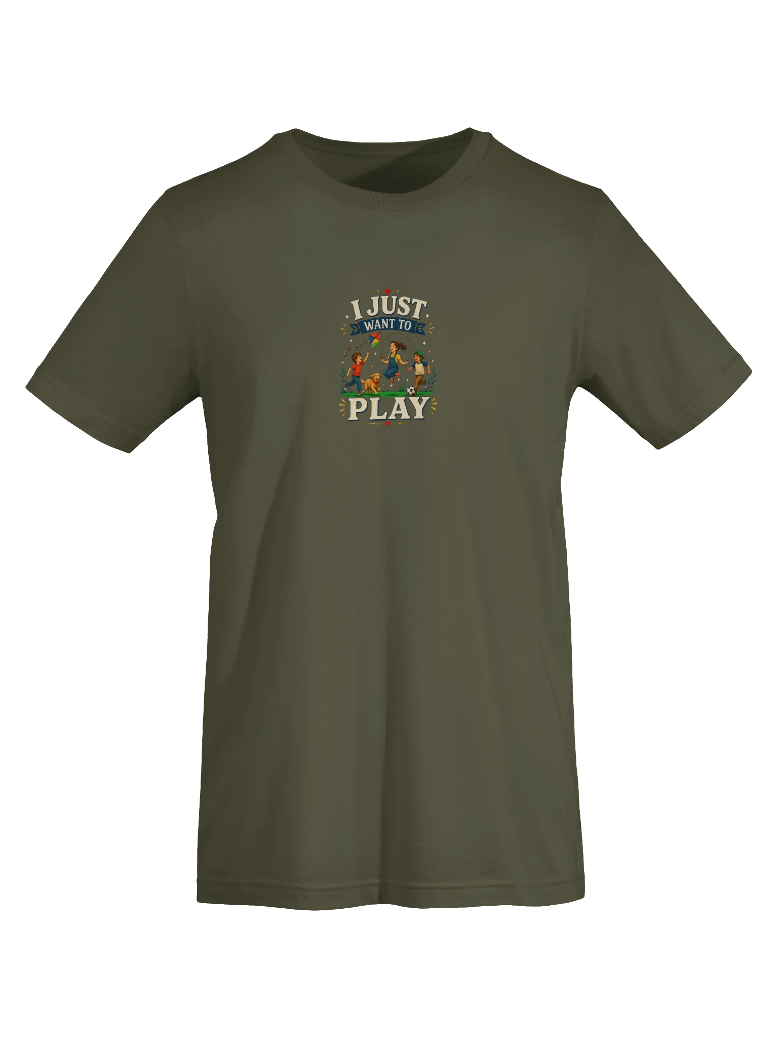 I Just Want To Play military green preview