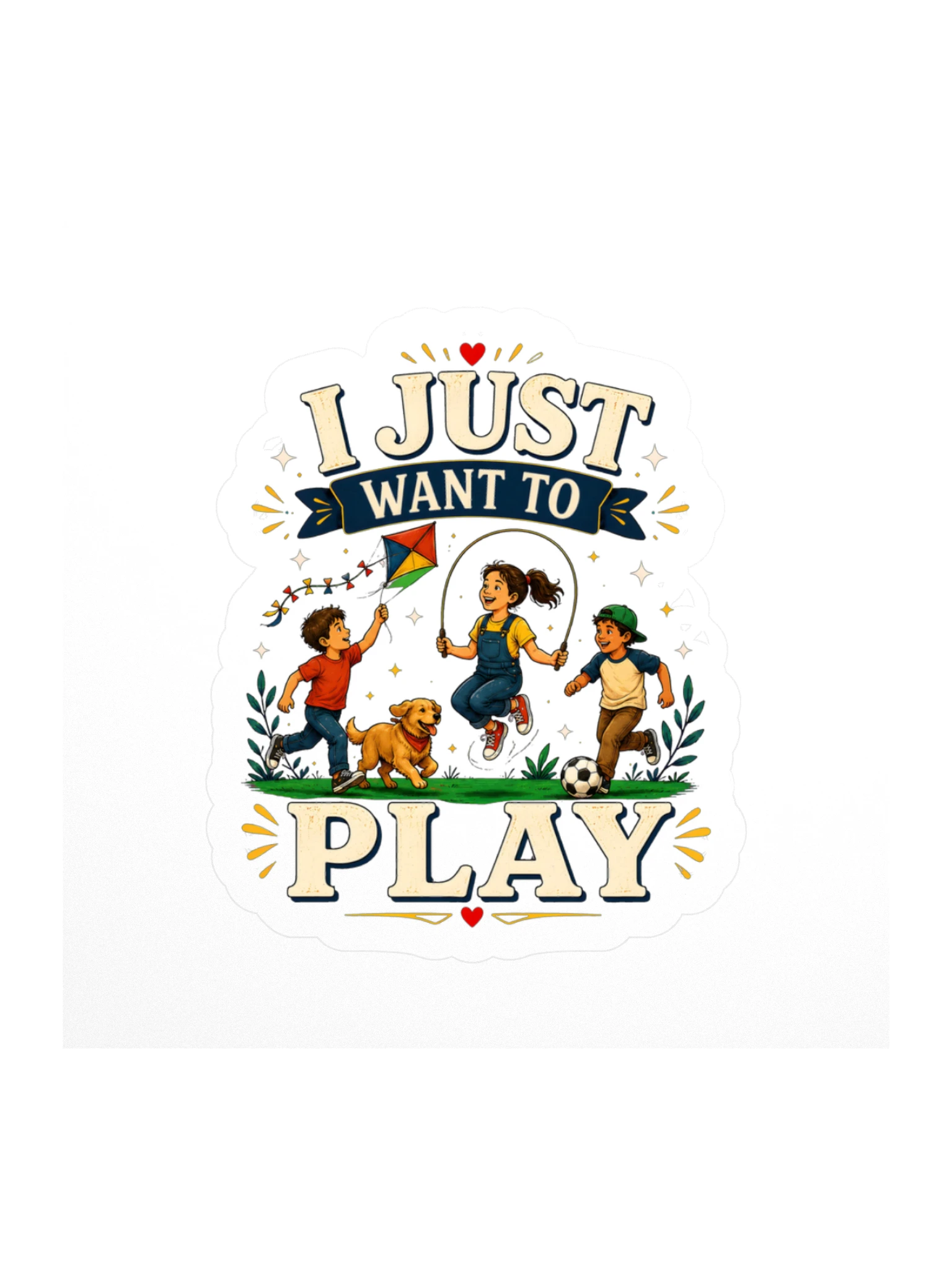I Just Want To Play sticker preview