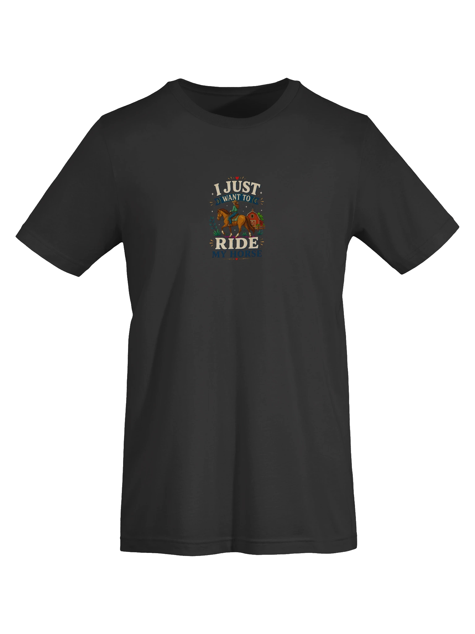 I Just Want To Ride My Horse dark grey preview