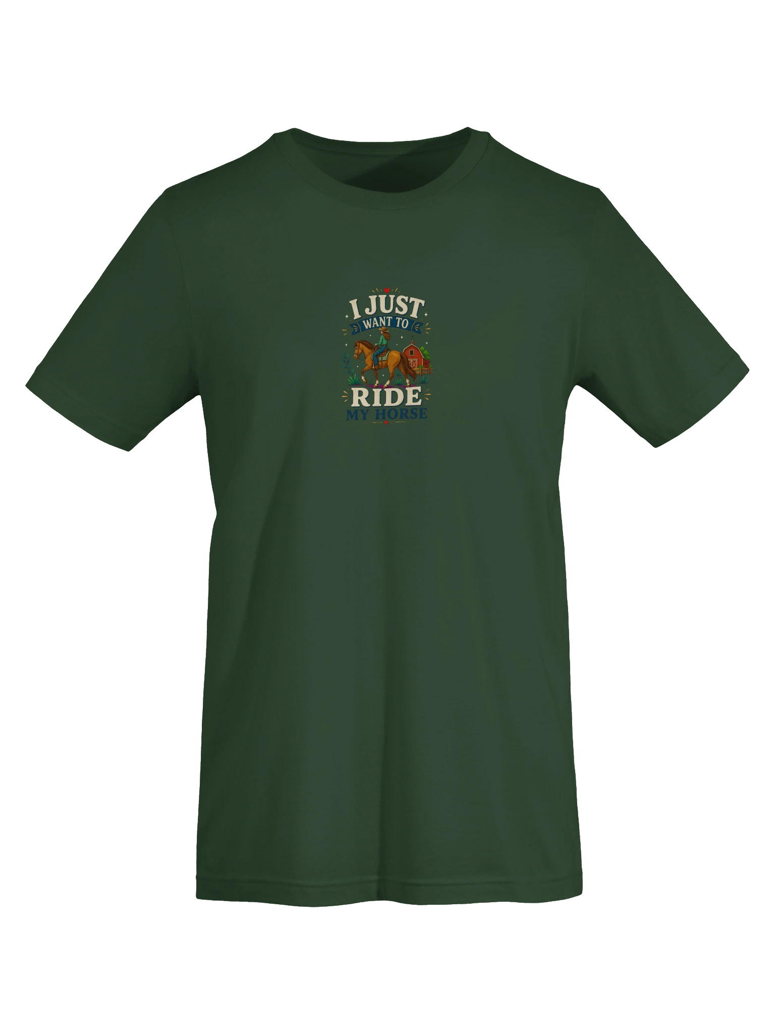 I Just Want To Ride My Horse T-Shirt preview from Lolsies