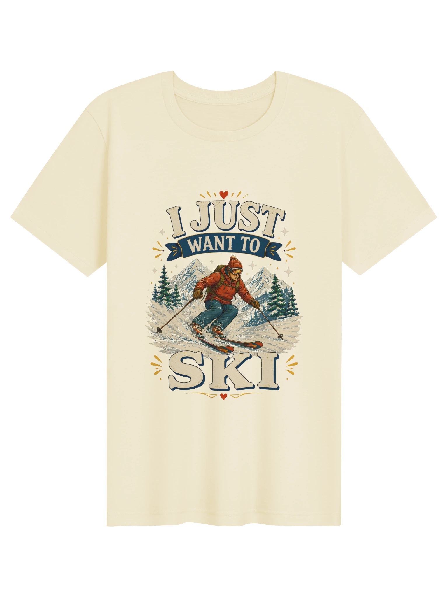 I Just Want To Ski natural preview