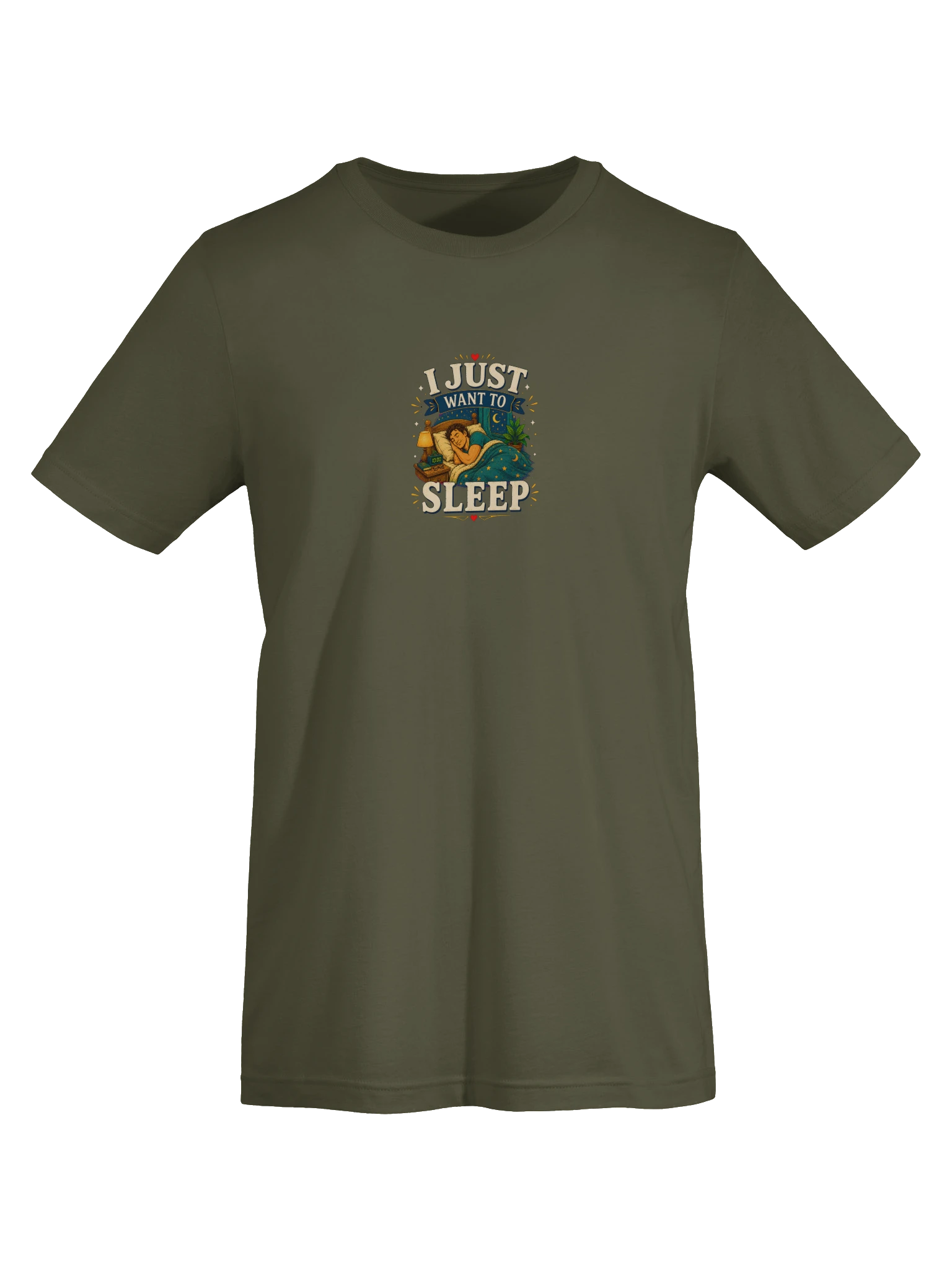 I Just Want To Sleep military green preview