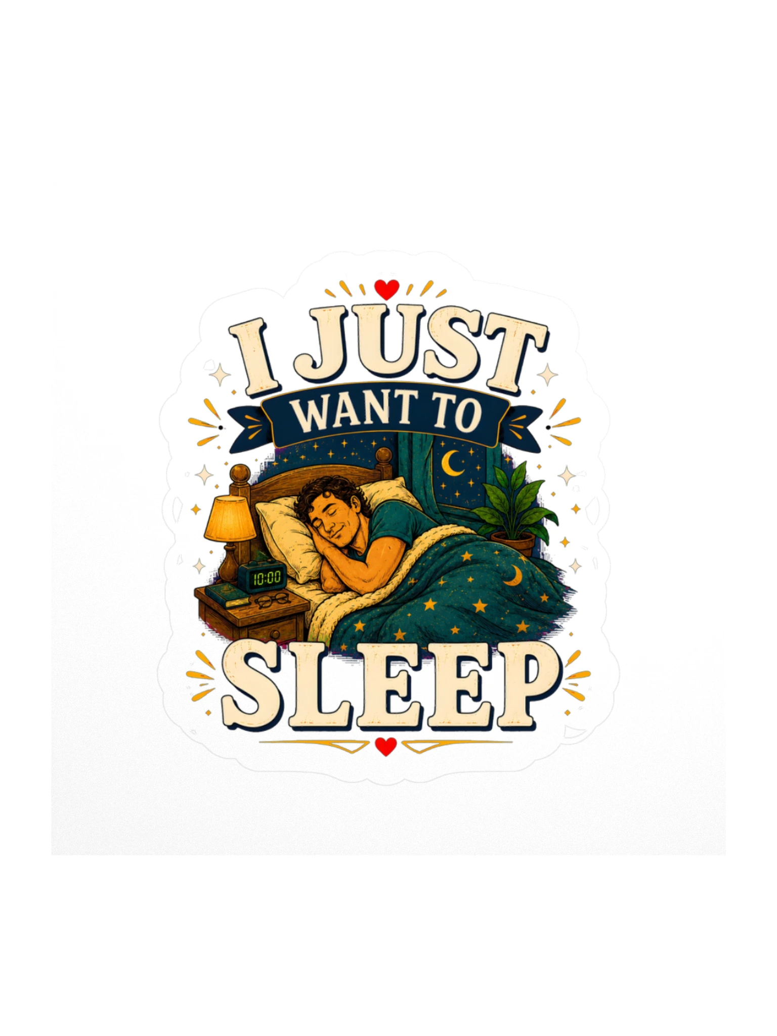 I Just Want To Sleep sticker preview