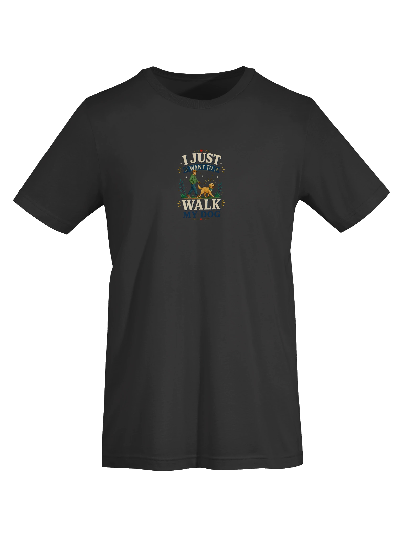 I Just Want To Walk My Dog dark grey preview