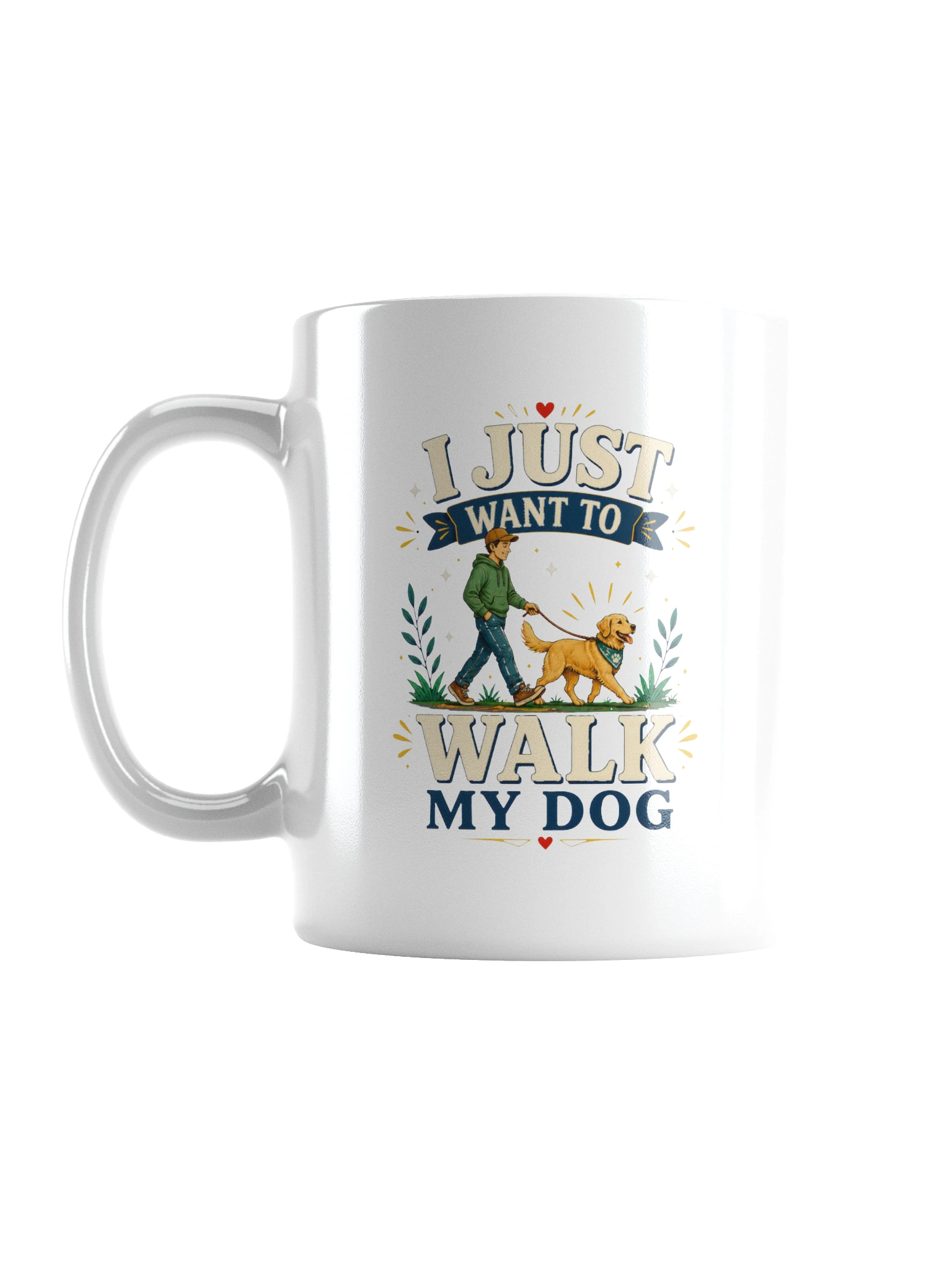 I Just Want To Walk My Dog mug preview