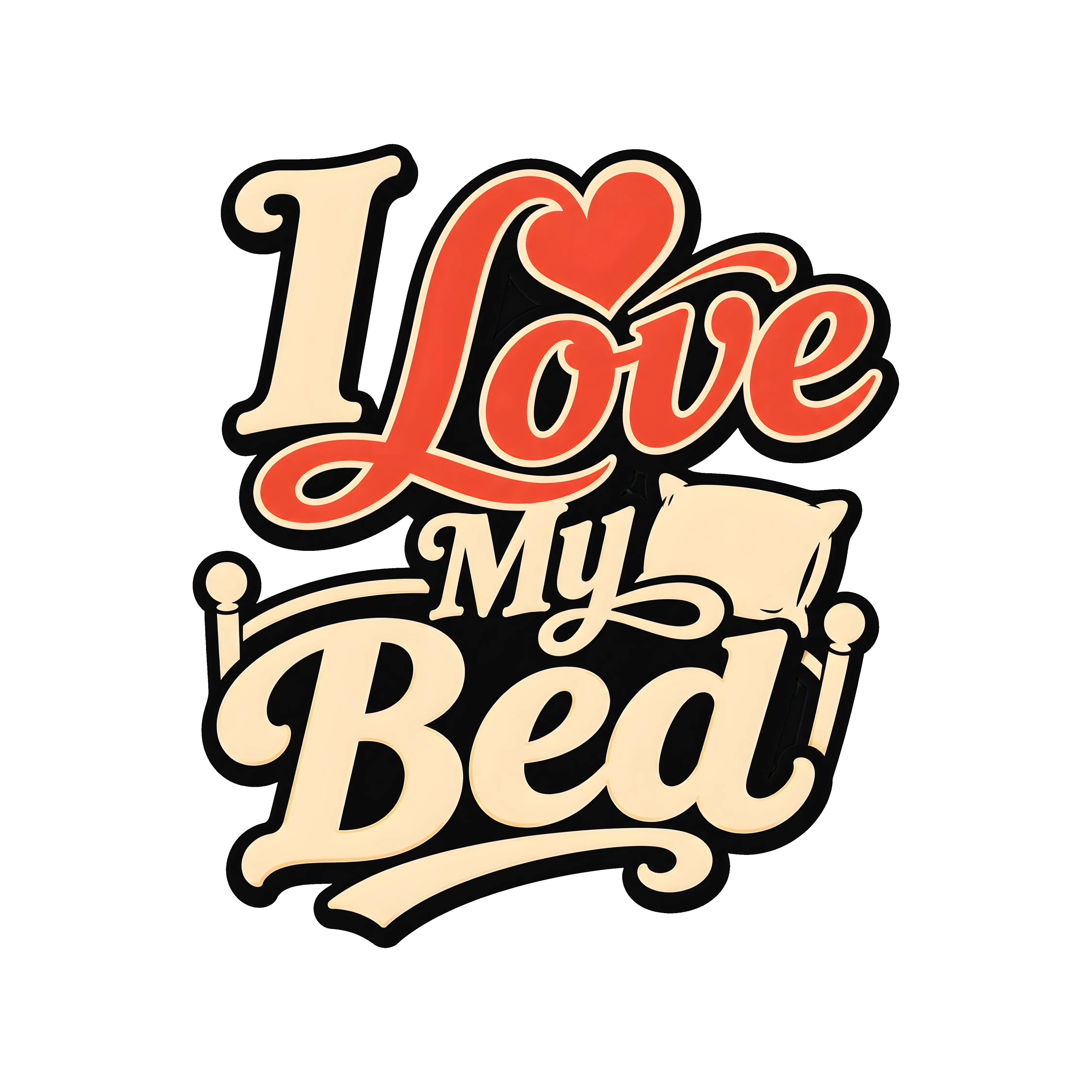 I Love My Bed T-Shirt preview from Lolsies