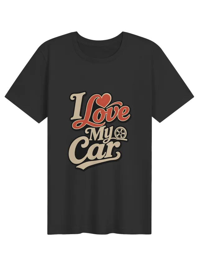 I Love My Car dark grey preview