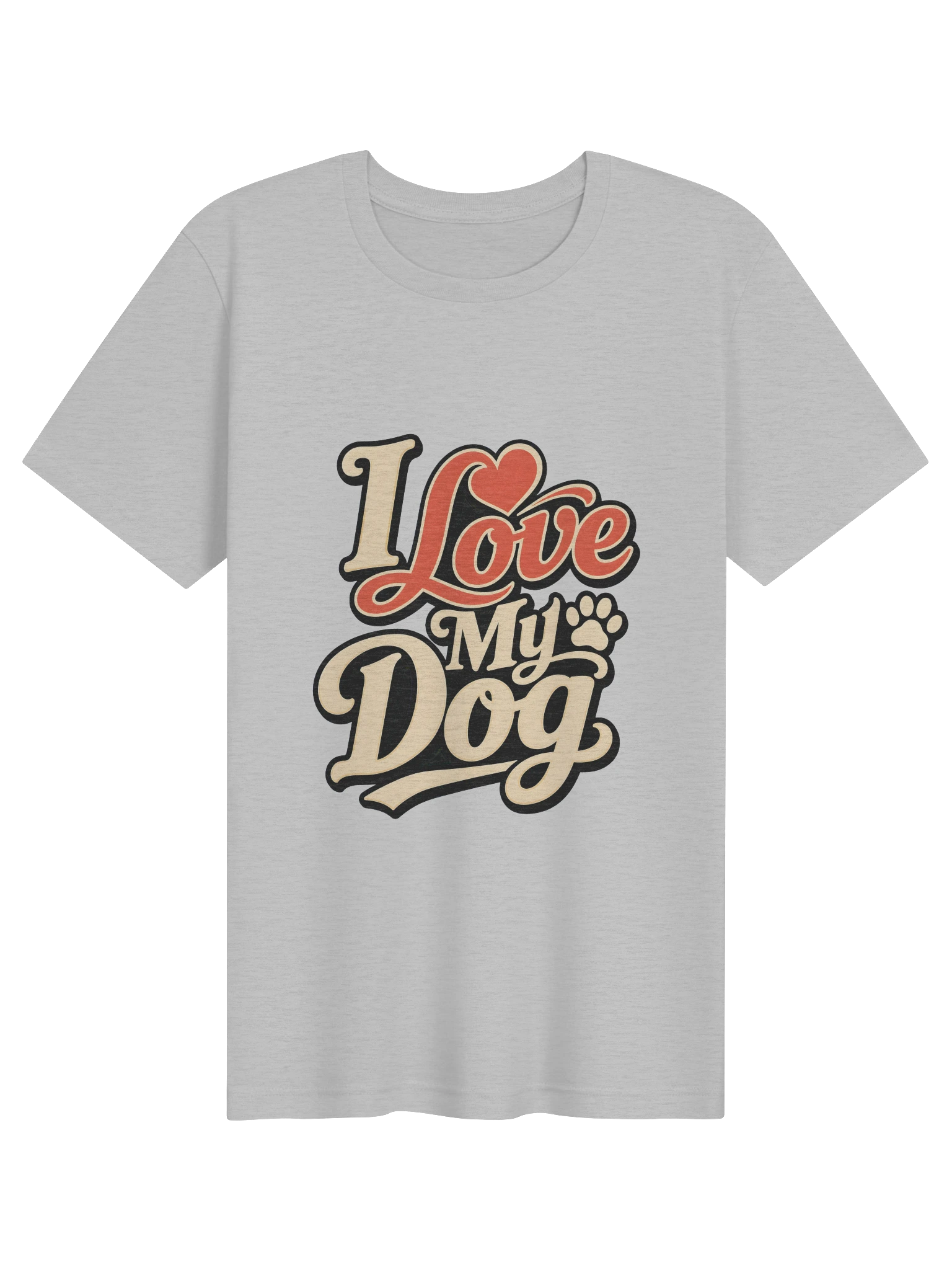 I Love My Dog T-Shirt preview from Lolsies