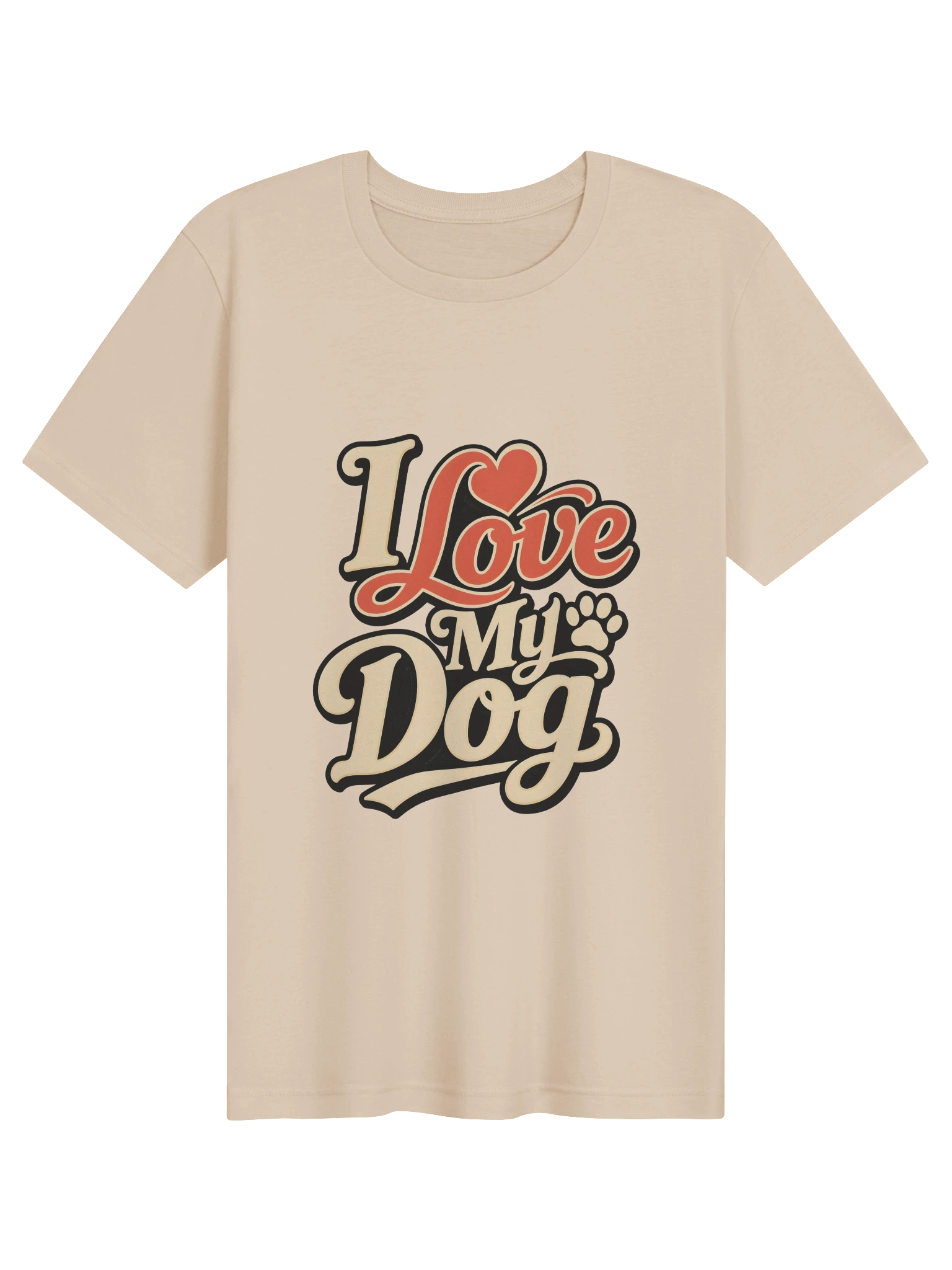 I Love My Dog T-Shirt preview from Lolsies