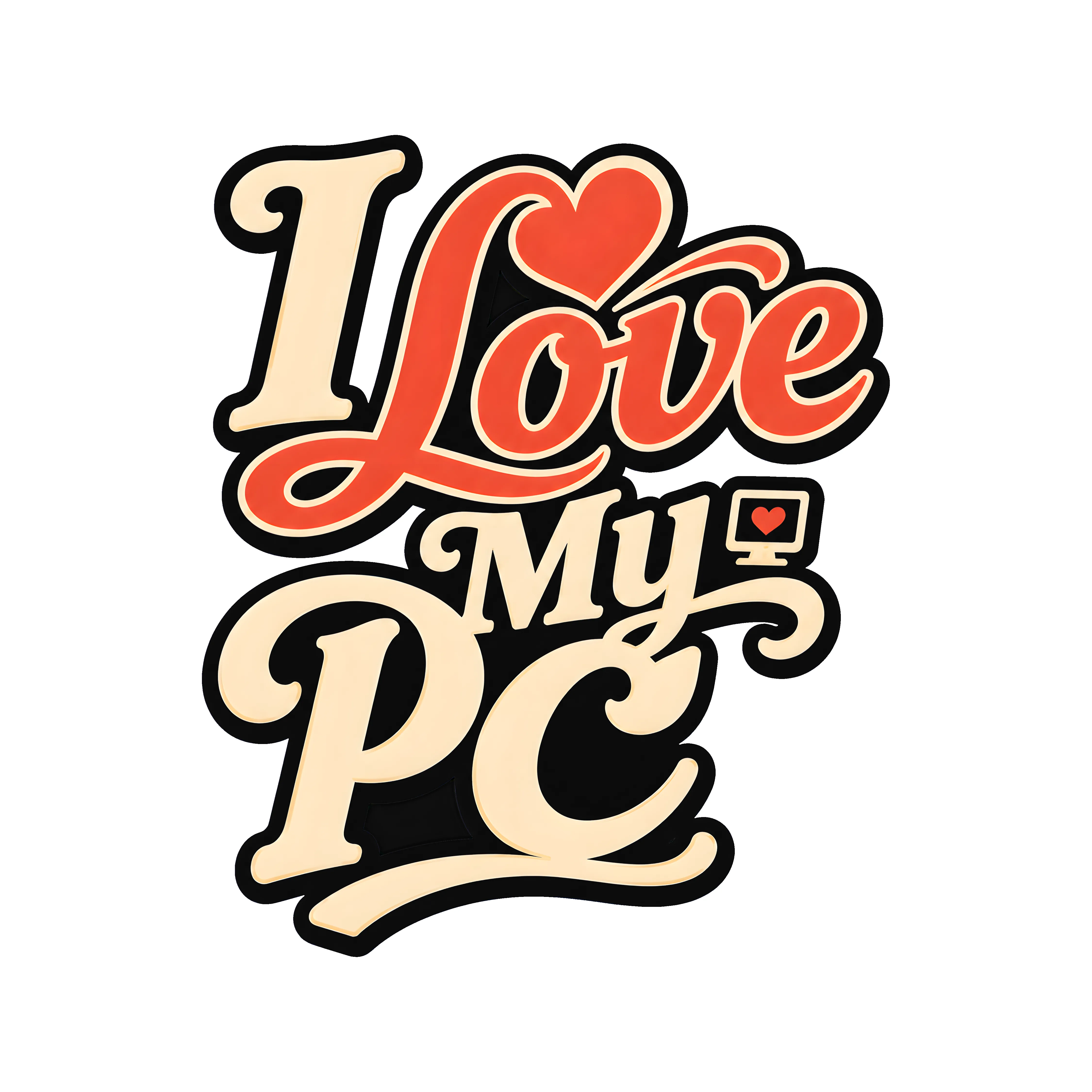 I Love My PC T-Shirt preview from Lolsies